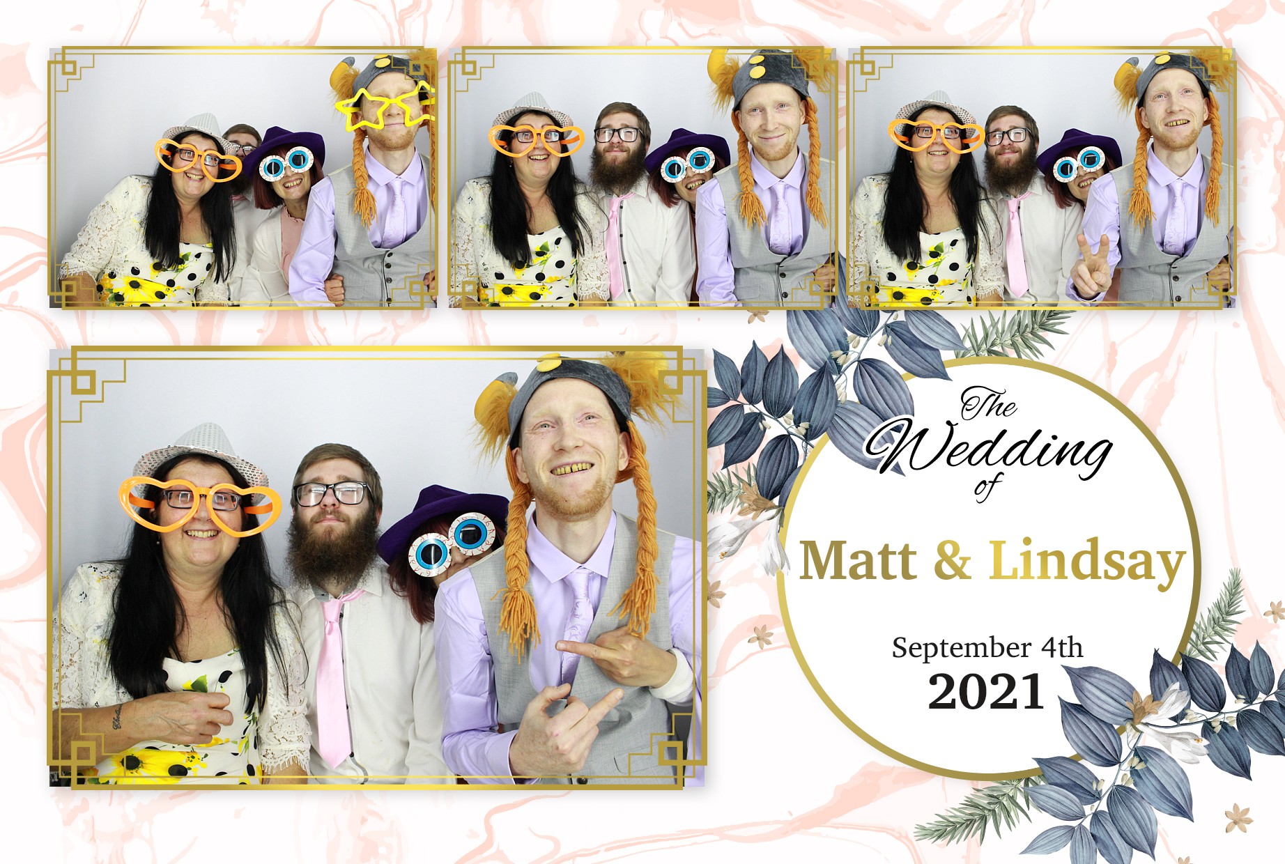 Matt and Lindsay's Wedding  | View more photos from the event at gallery.myphotoboothexperience.co.uk/u/MyPhotoBoothExperienceLtd/Matt-and-Lindsays-Wedding