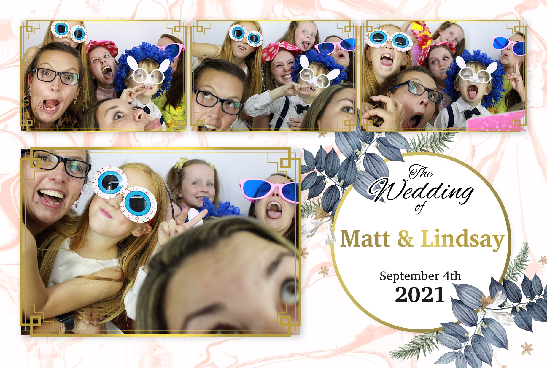 Matt and Lindsay's Wedding  | View more photos from the event at gallery.myphotoboothexperience.co.uk/u/MyPhotoBoothExperienceLtd/Matt-and-Lindsays-Wedding