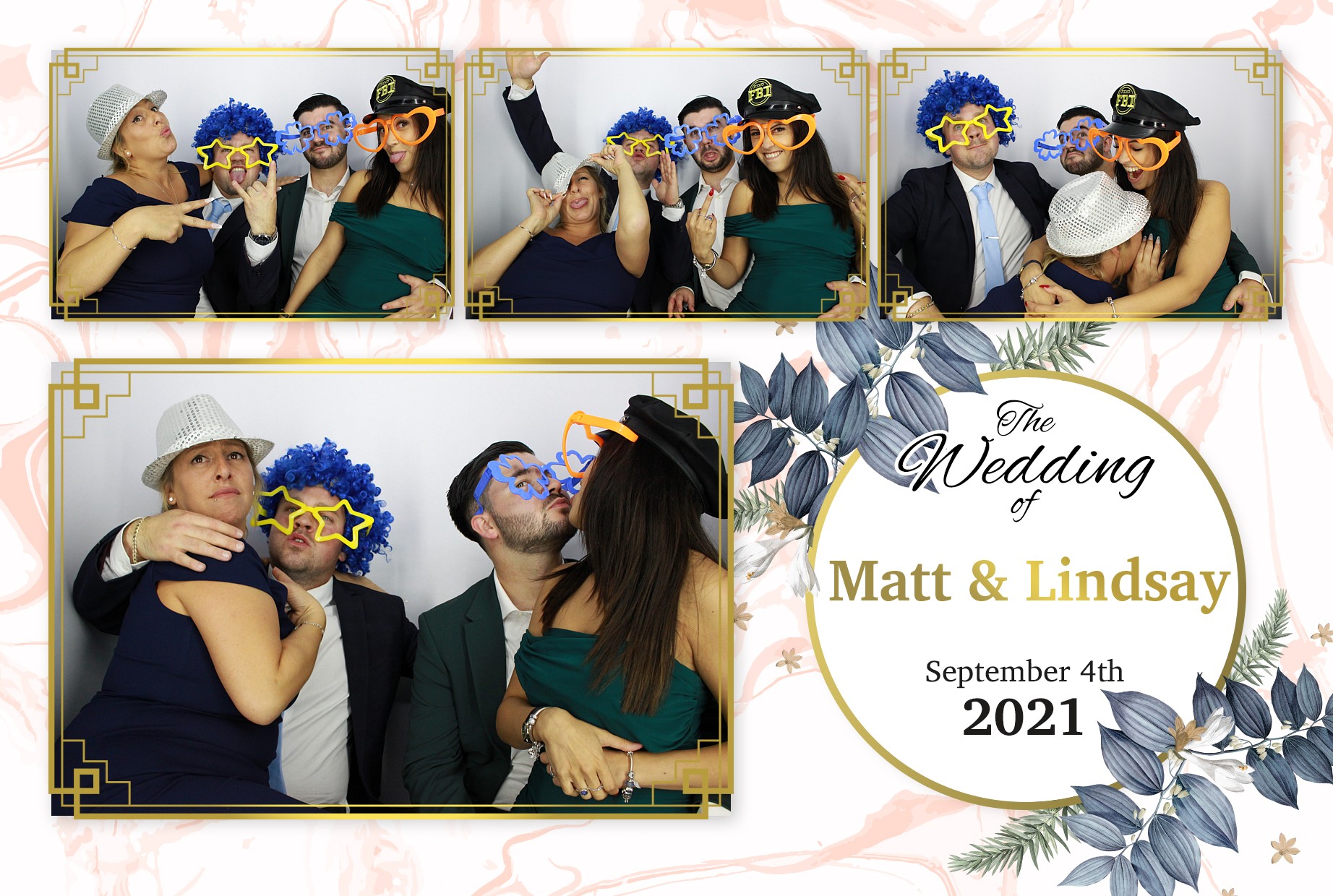Matt and Lindsay's Wedding  | View more photos from the event at gallery.myphotoboothexperience.co.uk/u/MyPhotoBoothExperienceLtd/Matt-and-Lindsays-Wedding