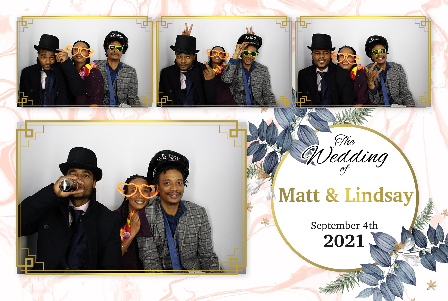 Matt and Lindsay's Wedding  | View more photos from the event at gallery.myphotoboothexperience.co.uk/u/MyPhotoBoothExperienceLtd/Matt-and-Lindsays-Wedding