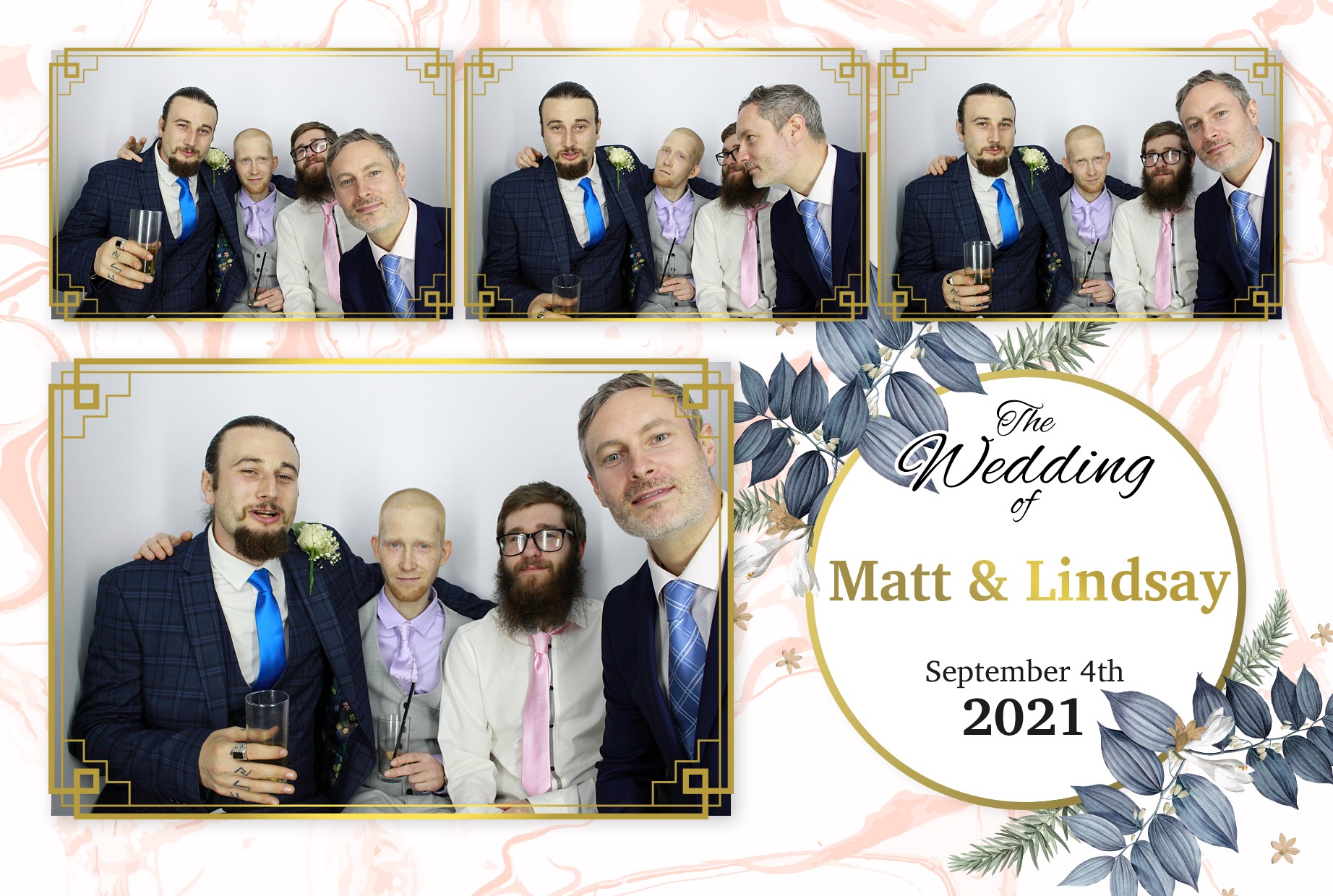 Matt and Lindsay's Wedding  | View more photos from the event at gallery.myphotoboothexperience.co.uk/u/MyPhotoBoothExperienceLtd/Matt-and-Lindsays-Wedding