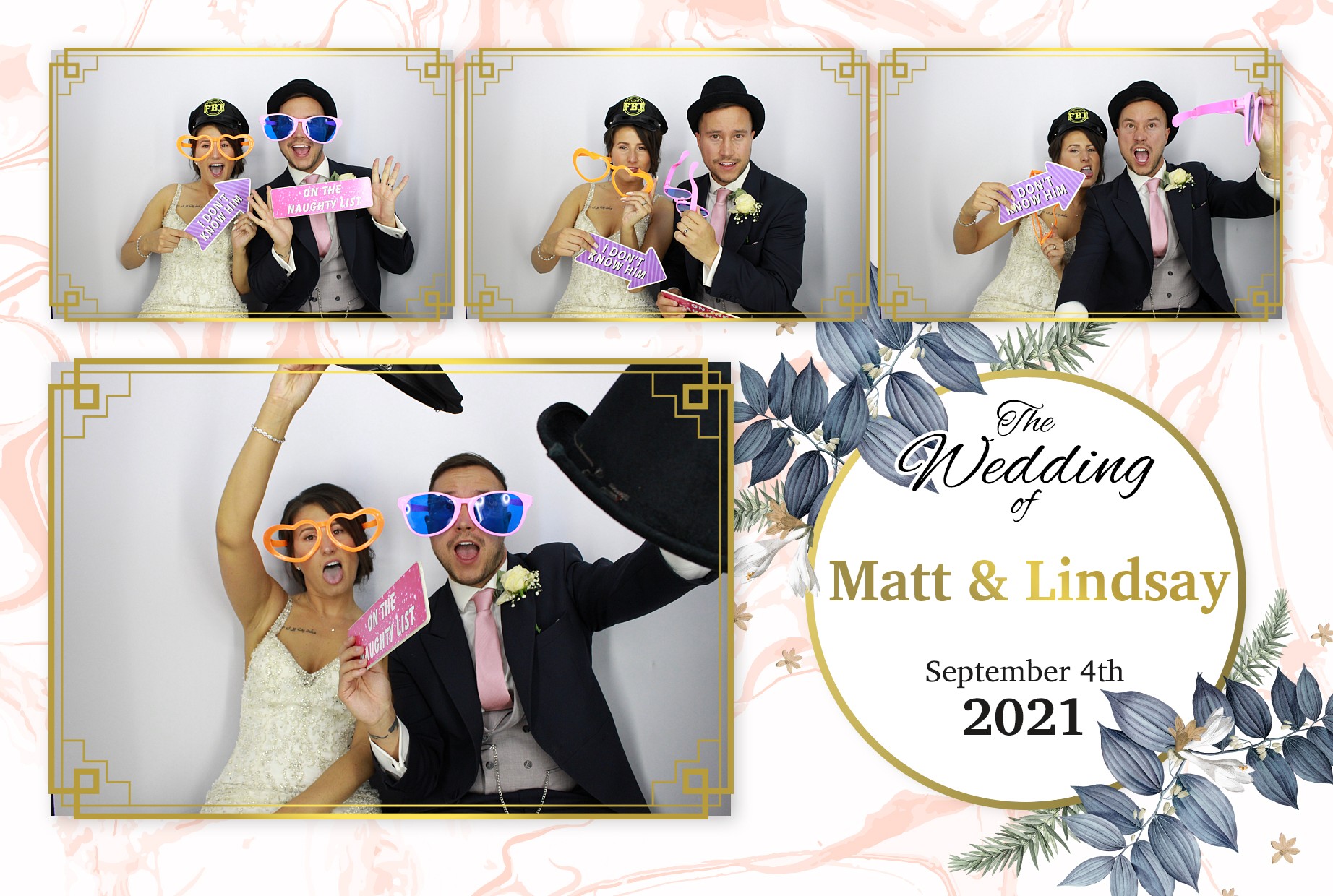 Matt and Lindsay's Wedding  | View more photos from the event at gallery.myphotoboothexperience.co.uk/u/MyPhotoBoothExperienceLtd/Matt-and-Lindsays-Wedding