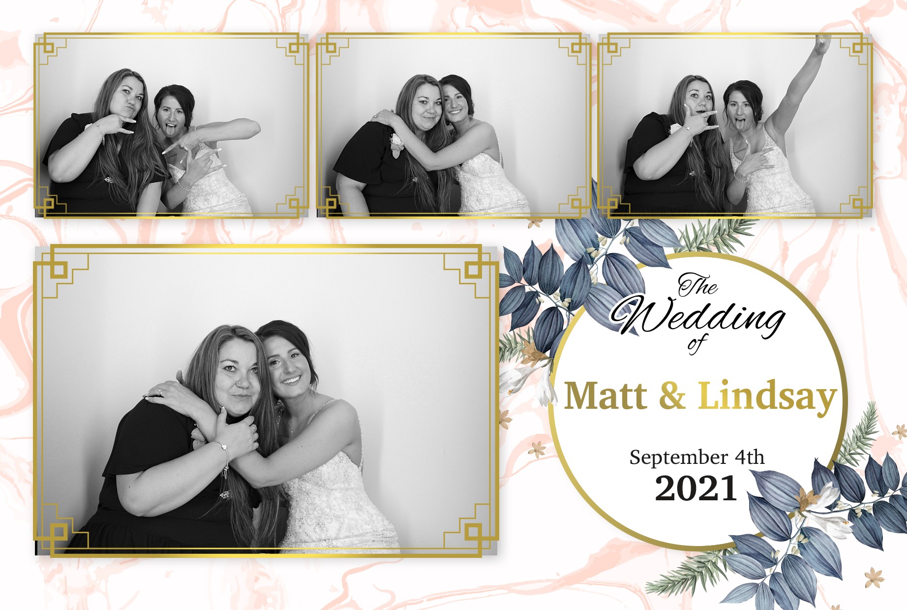 Matt and Lindsay's Wedding  | View more photos from the event at gallery.myphotoboothexperience.co.uk/u/MyPhotoBoothExperienceLtd/Matt-and-Lindsays-Wedding