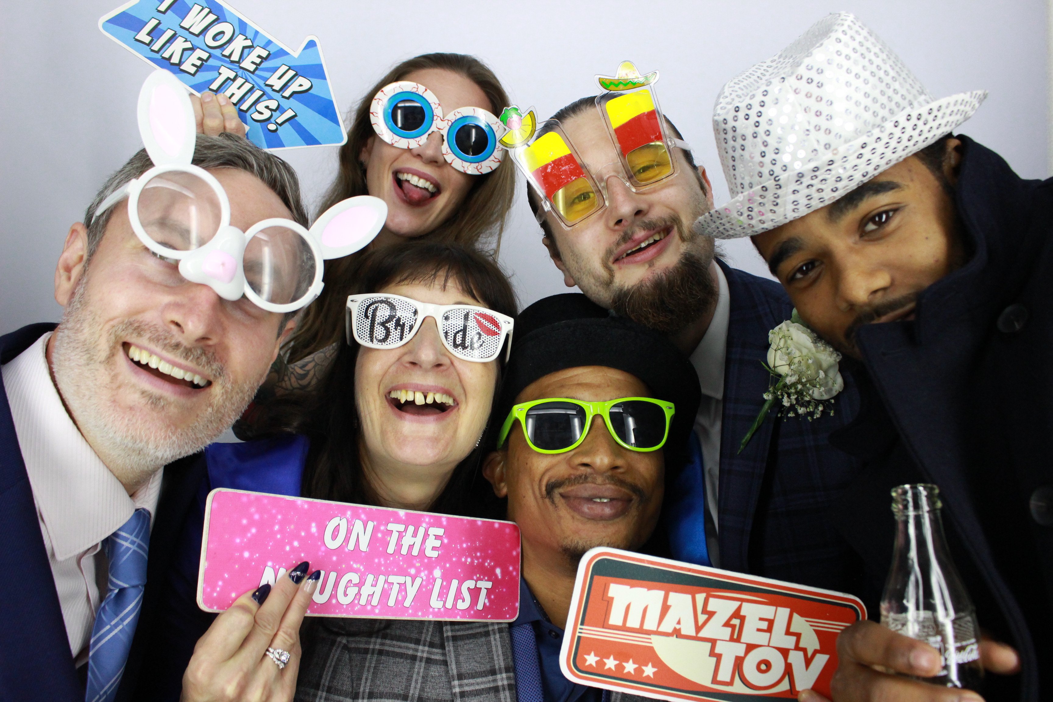 Matt and Lindsay's Wedding  | View more photos from the event at gallery.myphotoboothexperience.co.uk/u/MyPhotoBoothExperienceLtd/Matt-and-Lindsays-Wedding