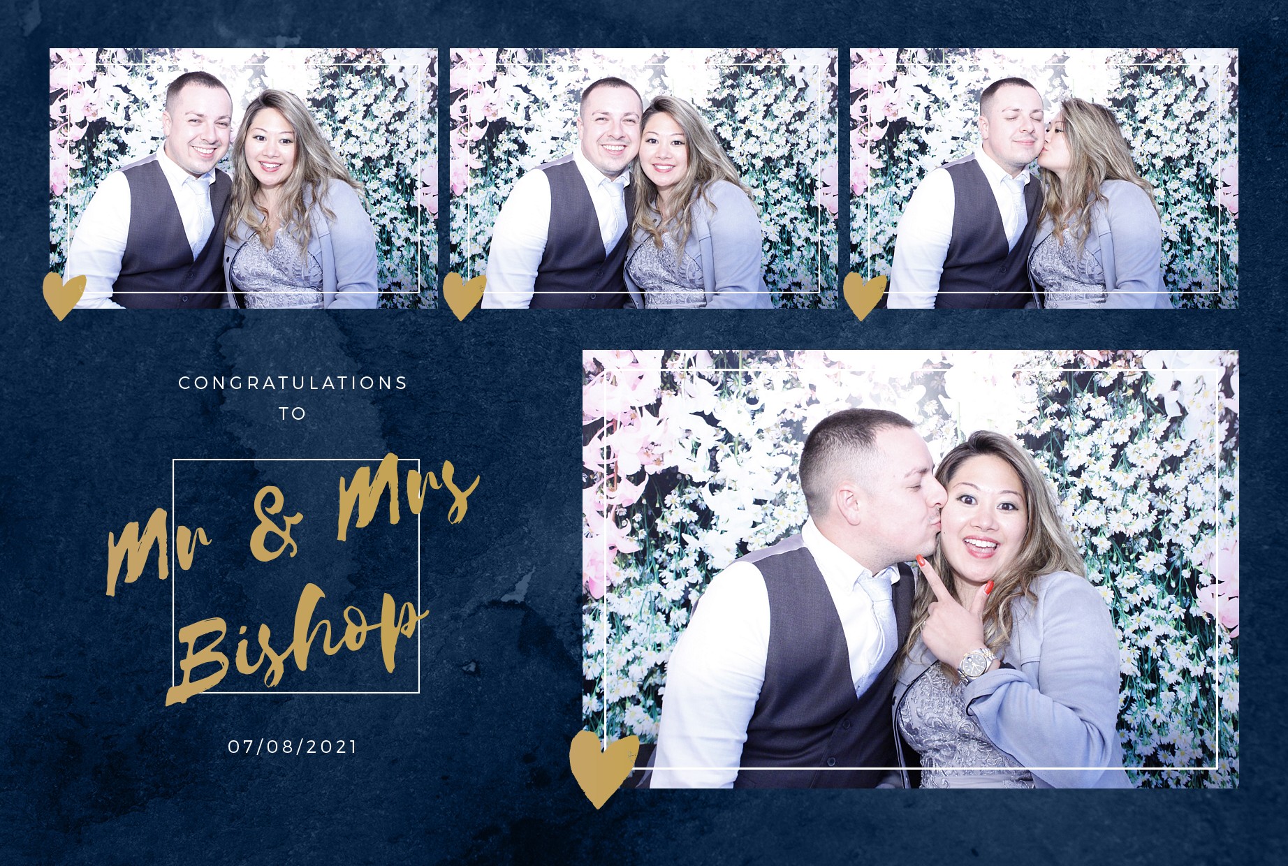 Mr & Mrs Bishop's Wedding | View more photos from the event at gallery.myphotoboothexperience.co.uk/u/MyPhotoBoothExperienceLtd/Mr-Mrs-Bishops-Wedding