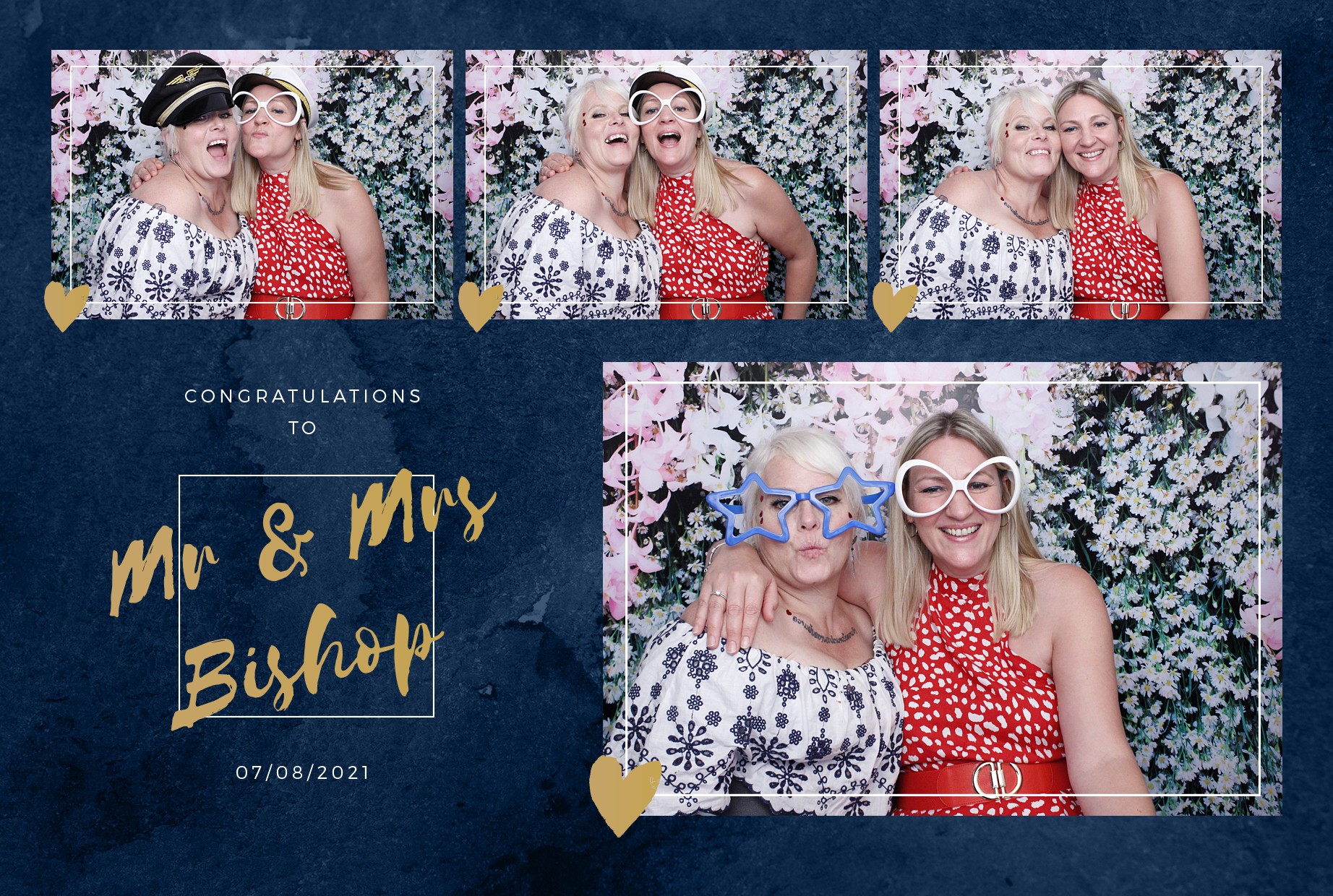 Mr & Mrs Bishop's Wedding | View more photos from the event at gallery.myphotoboothexperience.co.uk/u/MyPhotoBoothExperienceLtd/Mr-Mrs-Bishops-Wedding