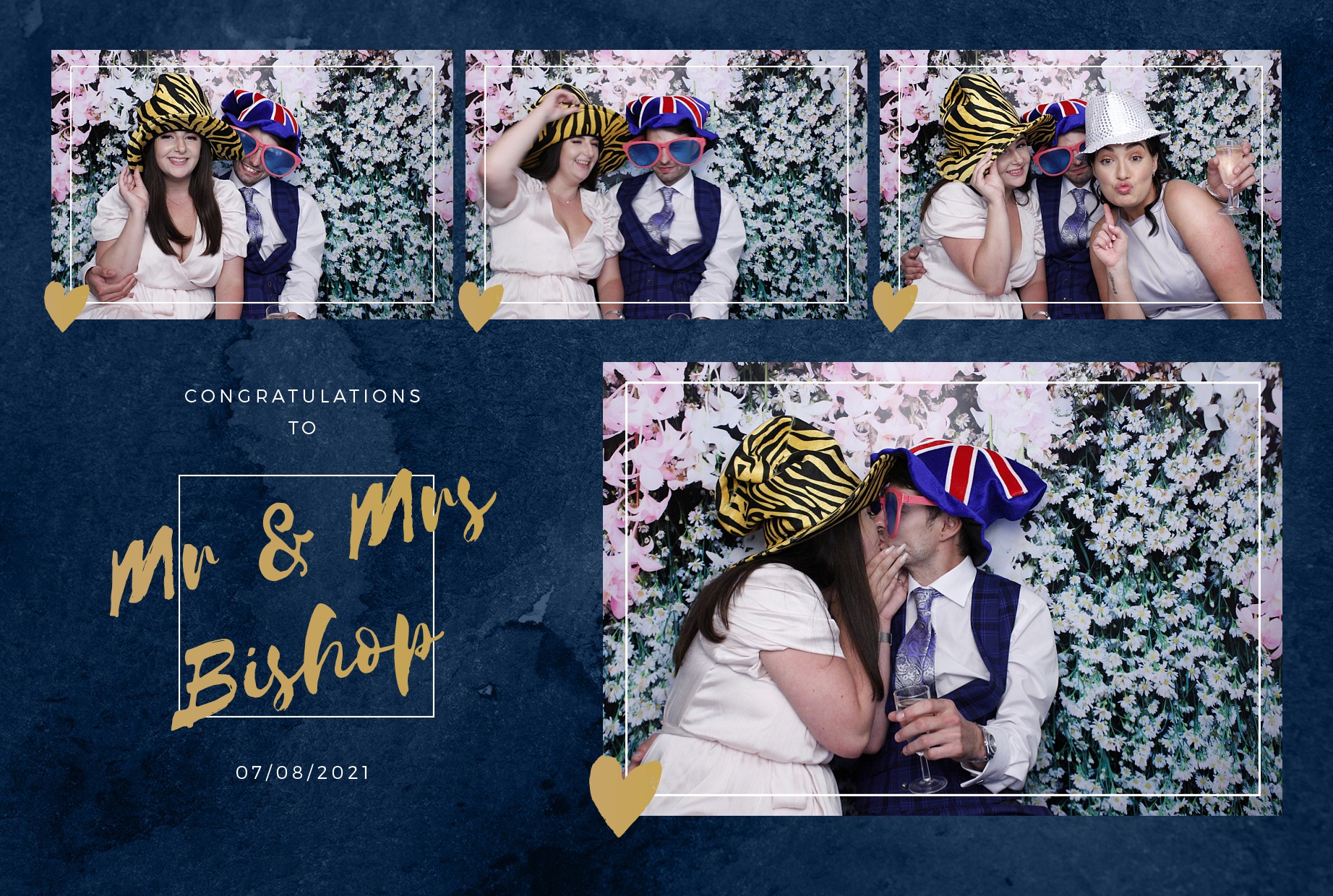 Mr & Mrs Bishop's Wedding | View more photos from the event at gallery.myphotoboothexperience.co.uk/u/MyPhotoBoothExperienceLtd/Mr-Mrs-Bishops-Wedding