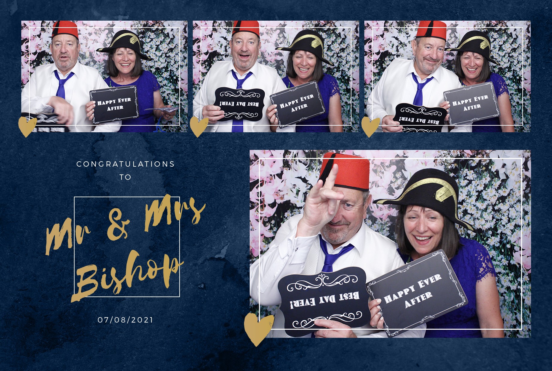 Mr & Mrs Bishop's Wedding | View more photos from the event at gallery.myphotoboothexperience.co.uk/u/MyPhotoBoothExperienceLtd/Mr-Mrs-Bishops-Wedding