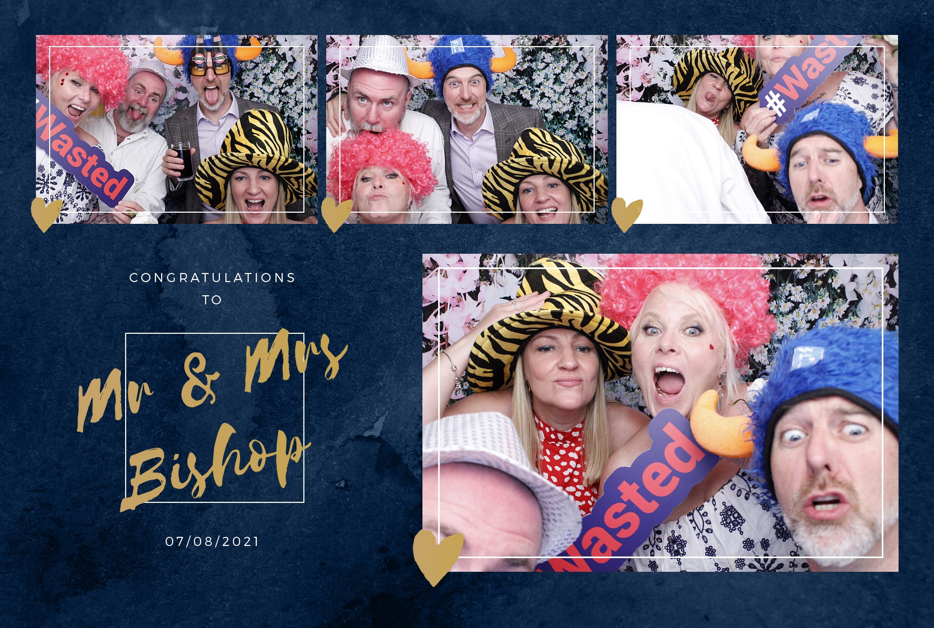 Mr & Mrs Bishop's Wedding | View more photos from the event at gallery.myphotoboothexperience.co.uk/u/MyPhotoBoothExperienceLtd/Mr-Mrs-Bishops-Wedding