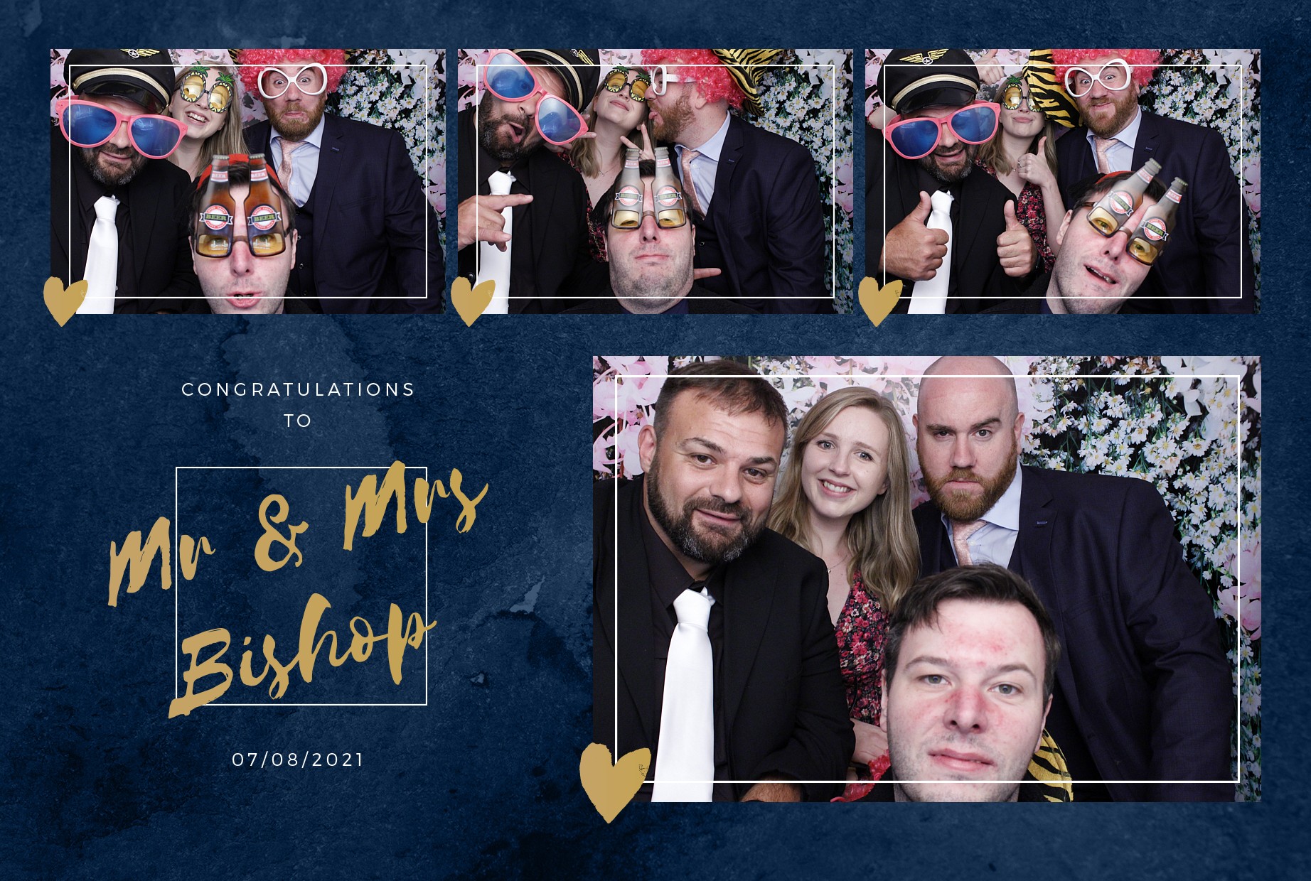 Mr & Mrs Bishop's Wedding | View more photos from the event at gallery.myphotoboothexperience.co.uk/u/MyPhotoBoothExperienceLtd/Mr-Mrs-Bishops-Wedding