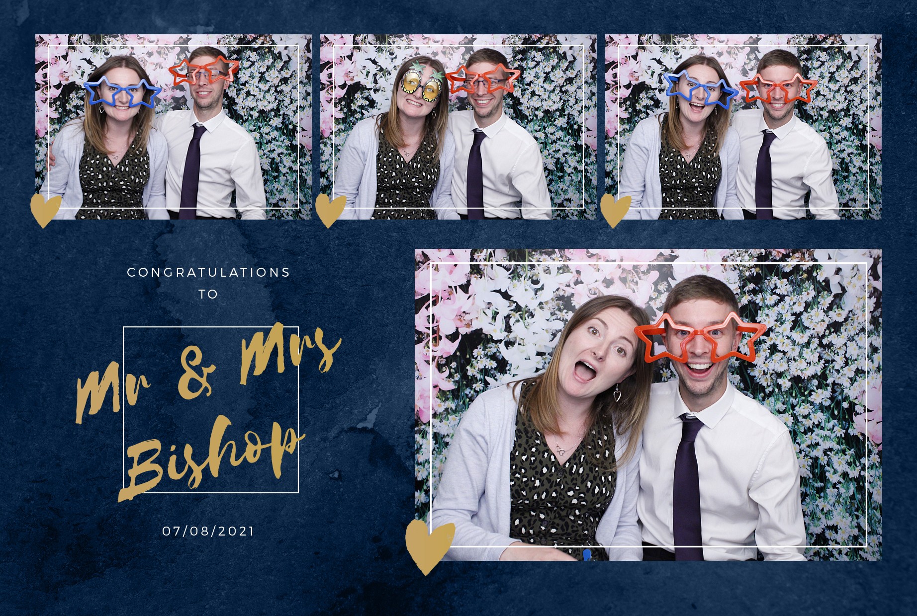 Mr & Mrs Bishop's Wedding | View more photos from the event at gallery.myphotoboothexperience.co.uk/u/MyPhotoBoothExperienceLtd/Mr-Mrs-Bishops-Wedding