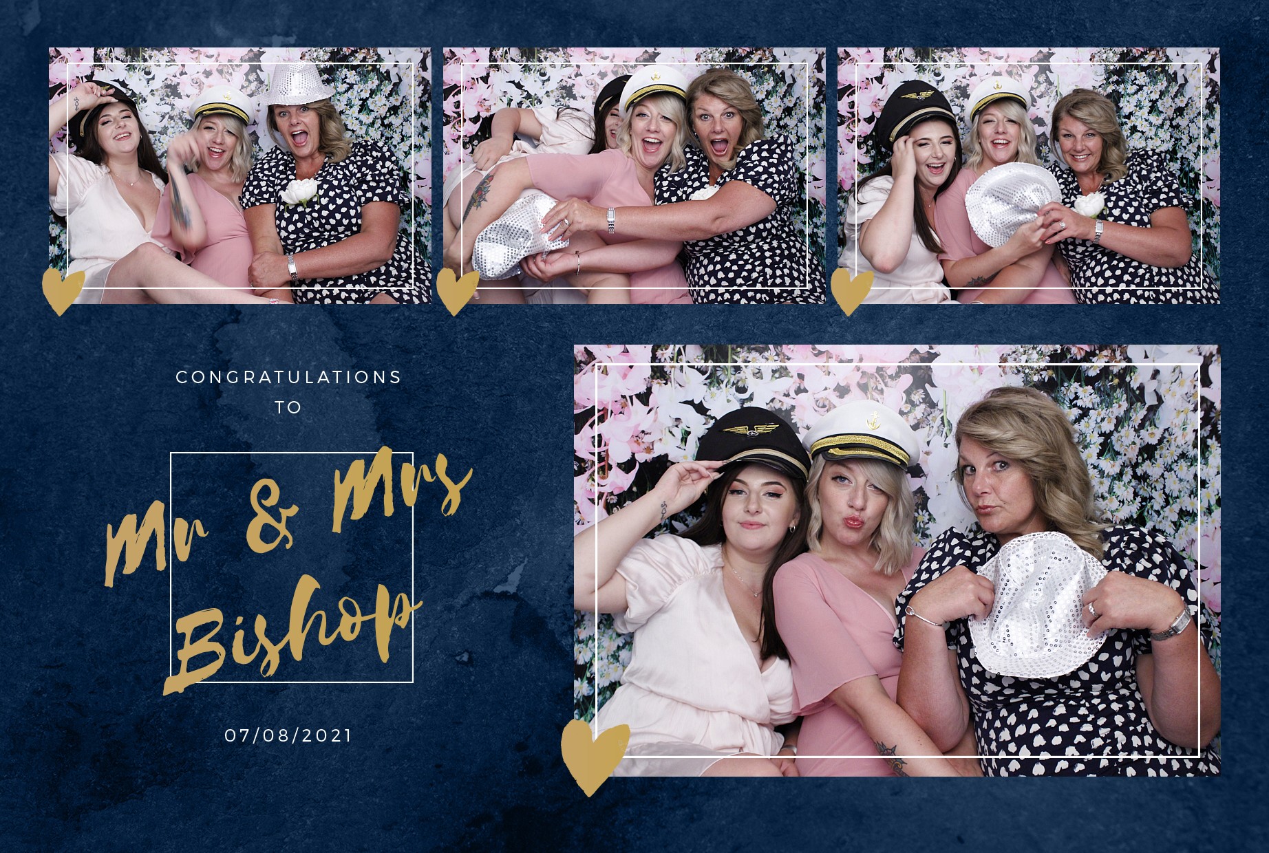 Mr & Mrs Bishop's Wedding | View more photos from the event at gallery.myphotoboothexperience.co.uk/u/MyPhotoBoothExperienceLtd/Mr-Mrs-Bishops-Wedding