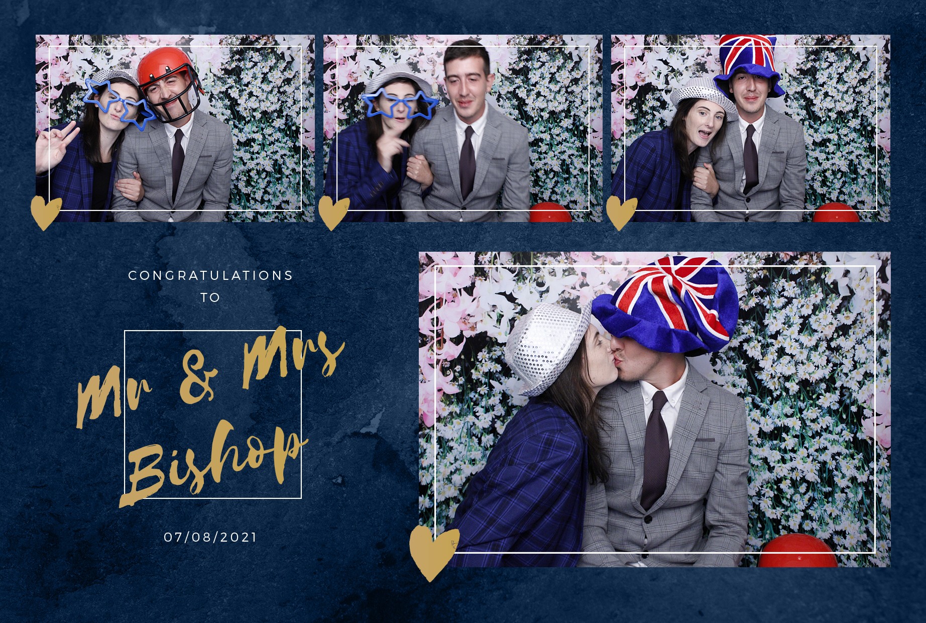 Mr & Mrs Bishop's Wedding | View more photos from the event at gallery.myphotoboothexperience.co.uk/u/MyPhotoBoothExperienceLtd/Mr-Mrs-Bishops-Wedding