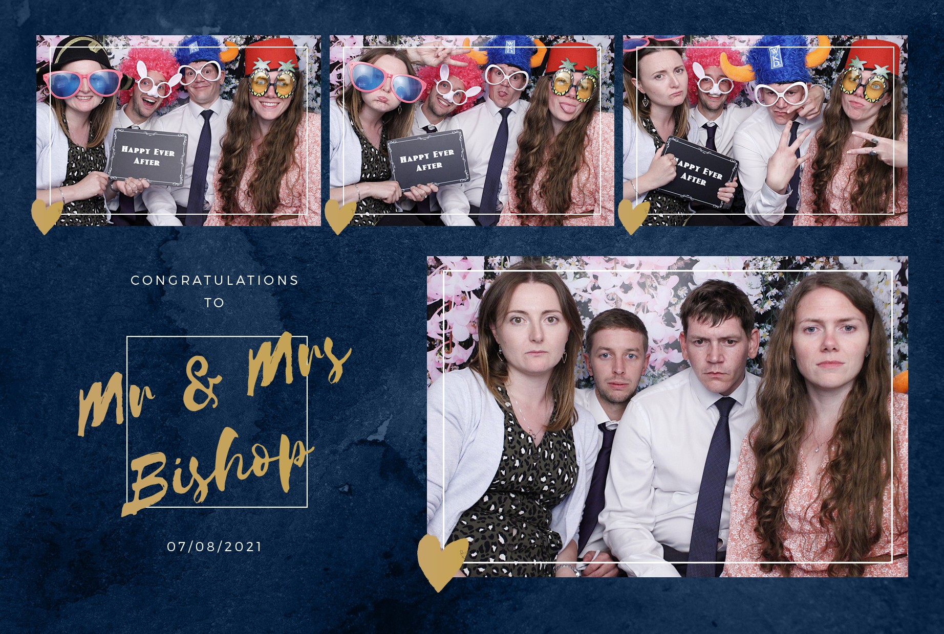 Mr & Mrs Bishop's Wedding | View more photos from the event at gallery.myphotoboothexperience.co.uk/u/MyPhotoBoothExperienceLtd/Mr-Mrs-Bishops-Wedding