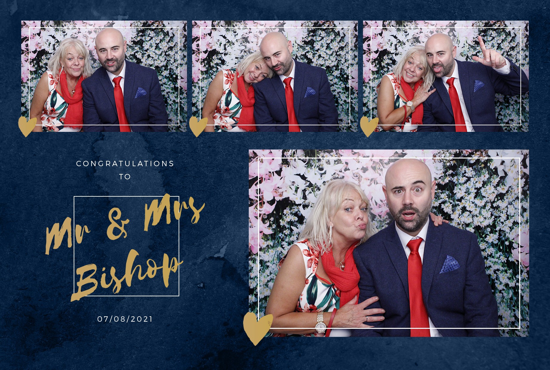 Mr & Mrs Bishop's Wedding | View more photos from the event at gallery.myphotoboothexperience.co.uk/u/MyPhotoBoothExperienceLtd/Mr-Mrs-Bishops-Wedding