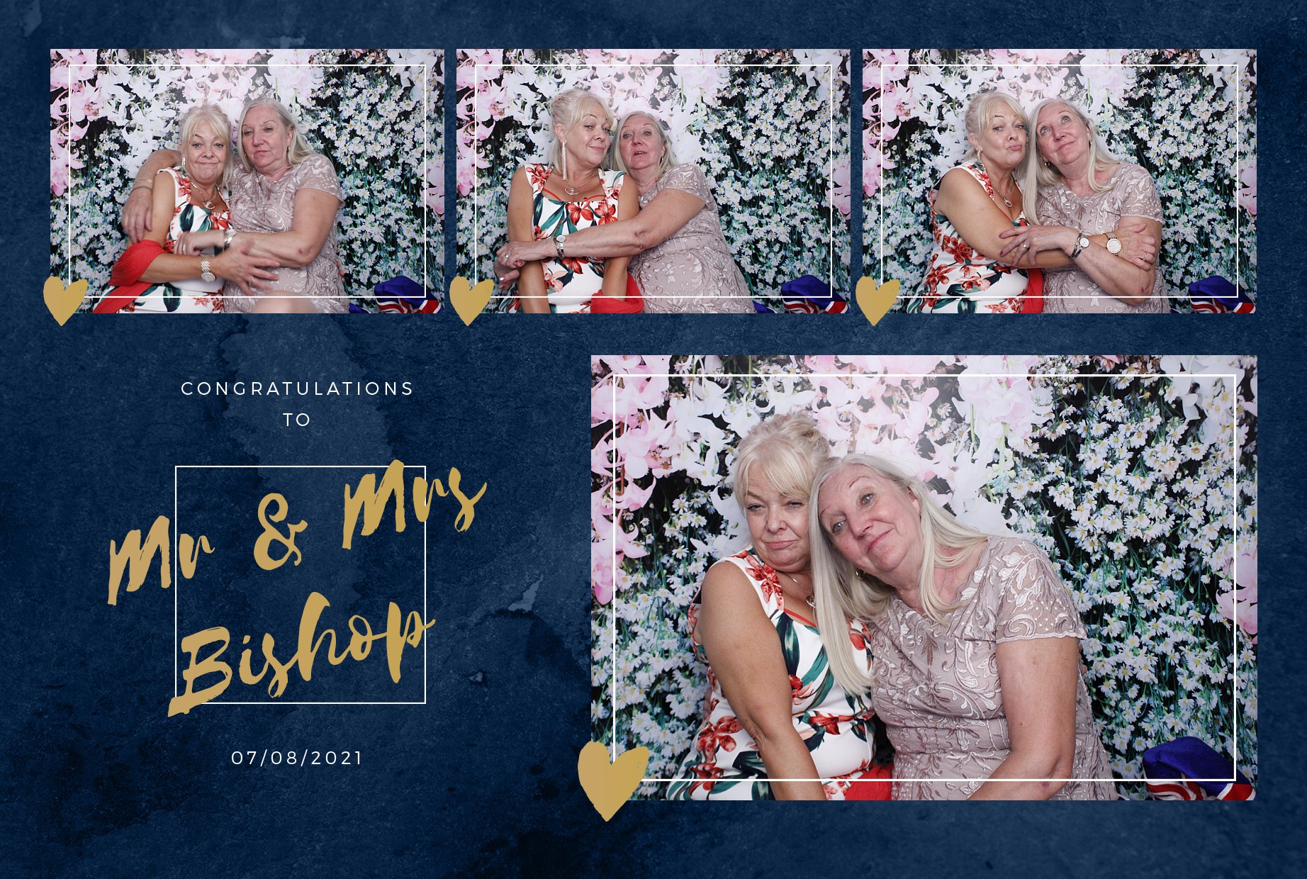 Mr & Mrs Bishop's Wedding | View more photos from the event at gallery.myphotoboothexperience.co.uk/u/MyPhotoBoothExperienceLtd/Mr-Mrs-Bishops-Wedding