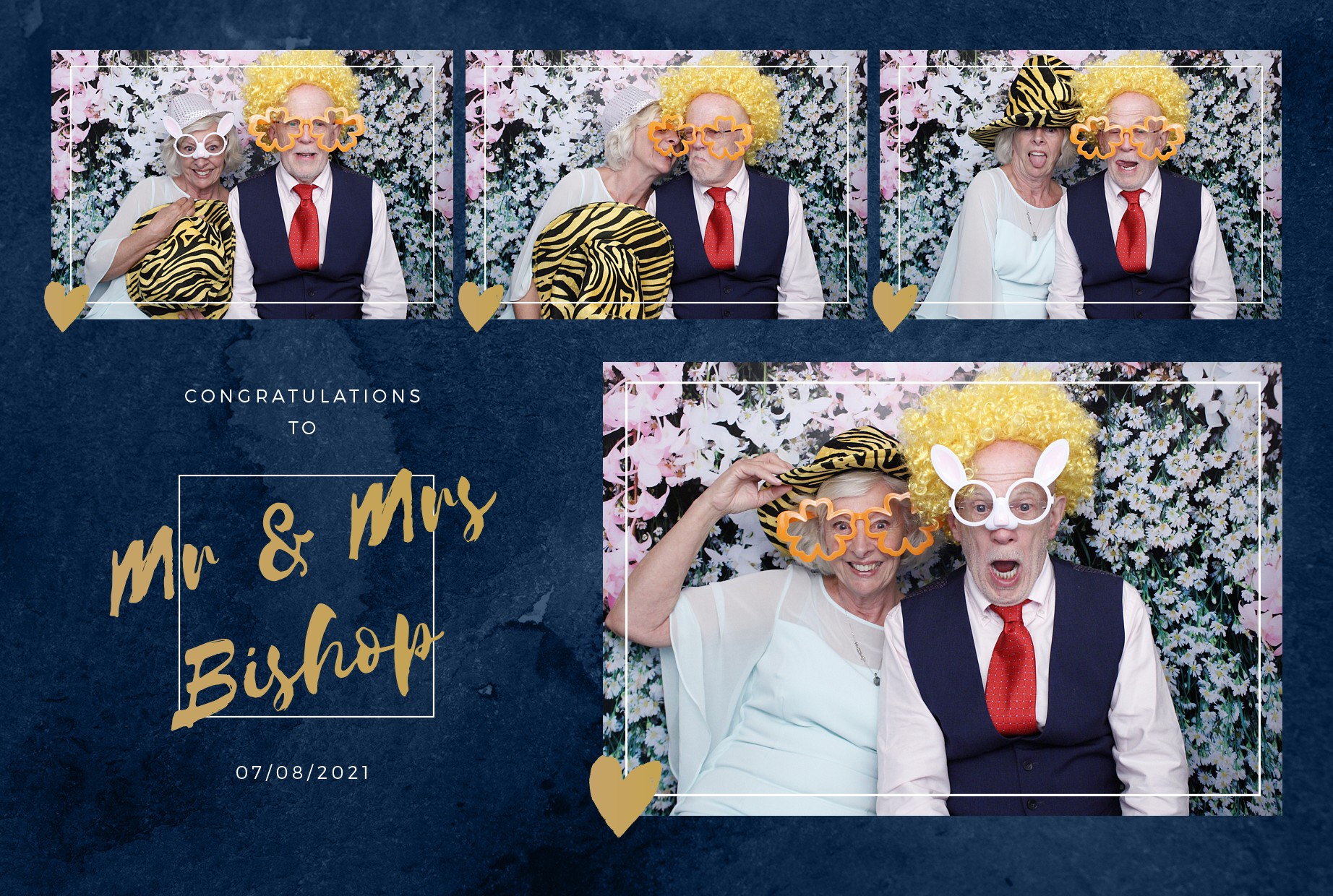 Mr & Mrs Bishop's Wedding | View more photos from the event at gallery.myphotoboothexperience.co.uk/u/MyPhotoBoothExperienceLtd/Mr-Mrs-Bishops-Wedding