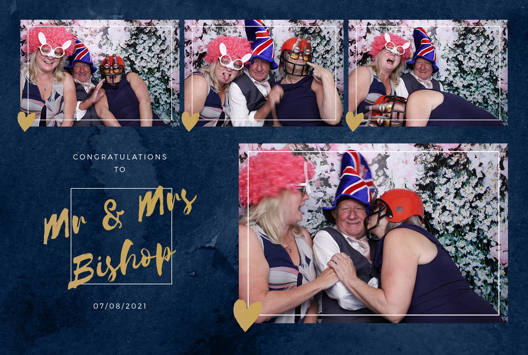Mr & Mrs Bishop's Wedding | View more photos from the event at gallery.myphotoboothexperience.co.uk/u/MyPhotoBoothExperienceLtd/Mr-Mrs-Bishops-Wedding