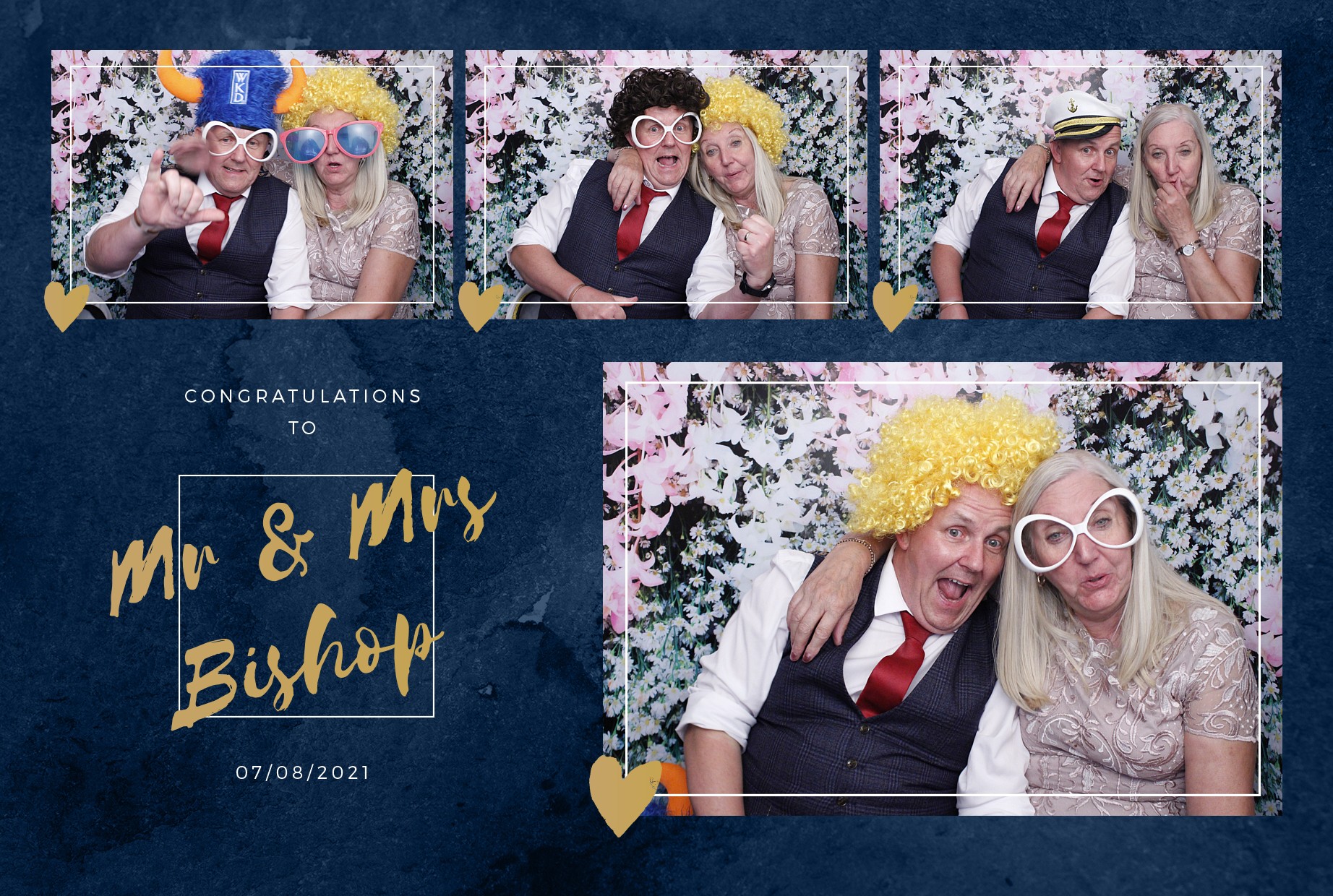Mr & Mrs Bishop's Wedding | View more photos from the event at gallery.myphotoboothexperience.co.uk/u/MyPhotoBoothExperienceLtd/Mr-Mrs-Bishops-Wedding