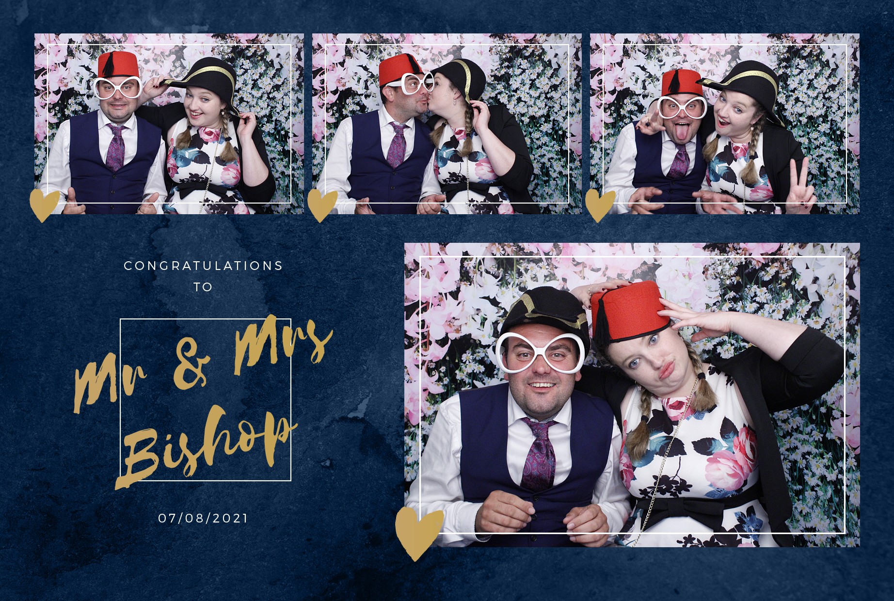 Mr & Mrs Bishop's Wedding | View more photos from the event at gallery.myphotoboothexperience.co.uk/u/MyPhotoBoothExperienceLtd/Mr-Mrs-Bishops-Wedding
