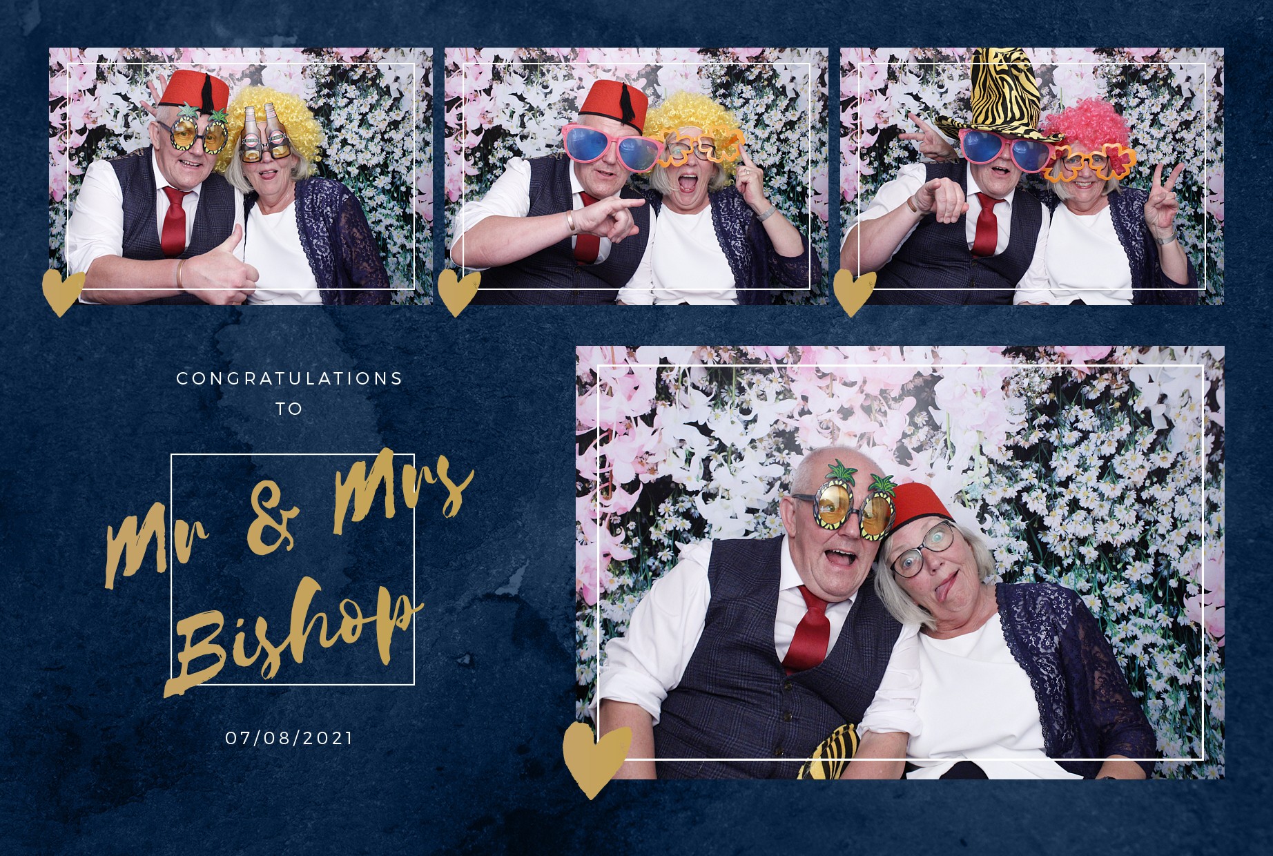 Mr & Mrs Bishop's Wedding | View more photos from the event at gallery.myphotoboothexperience.co.uk/u/MyPhotoBoothExperienceLtd/Mr-Mrs-Bishops-Wedding