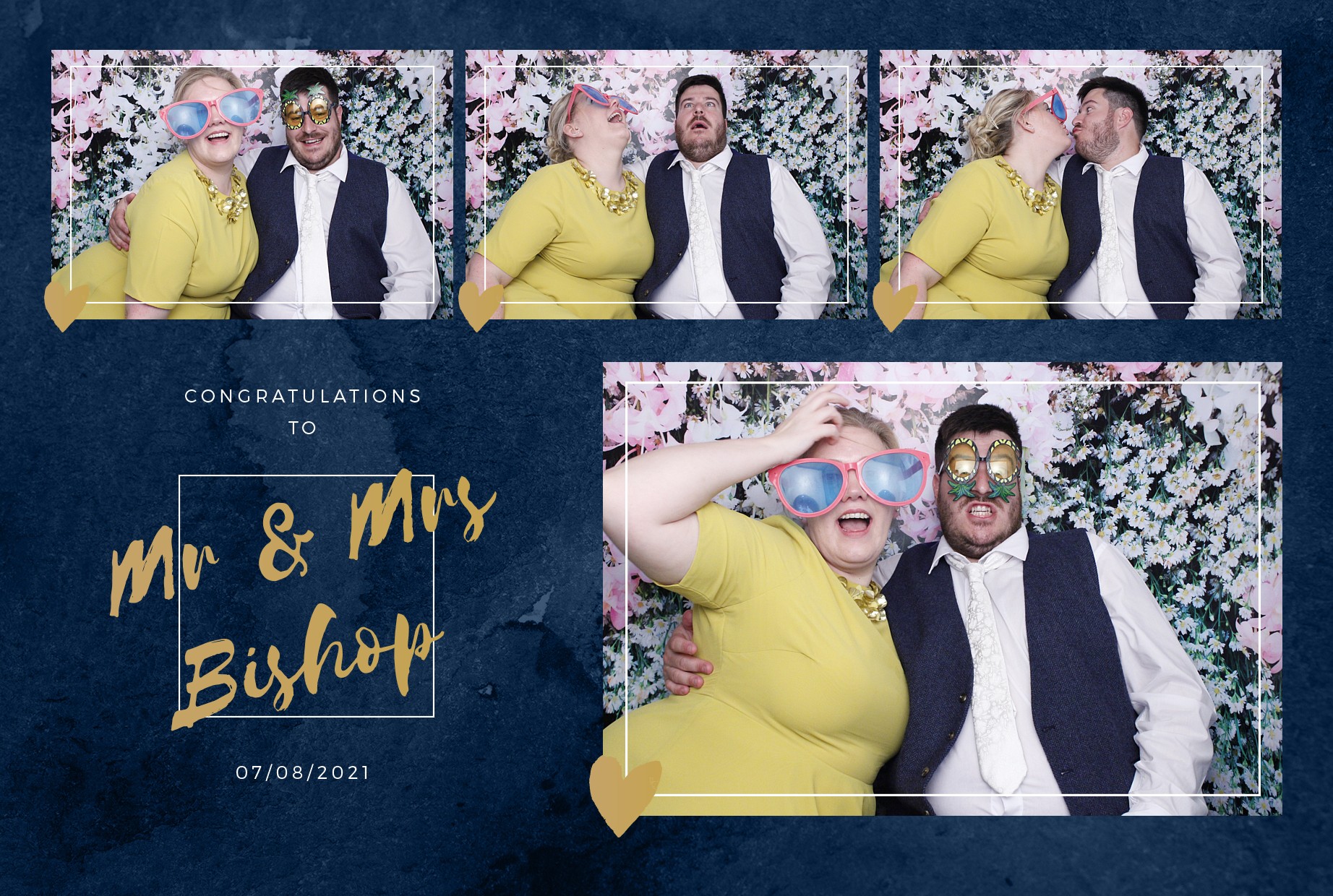 Mr & Mrs Bishop's Wedding | View more photos from the event at gallery.myphotoboothexperience.co.uk/u/MyPhotoBoothExperienceLtd/Mr-Mrs-Bishops-Wedding