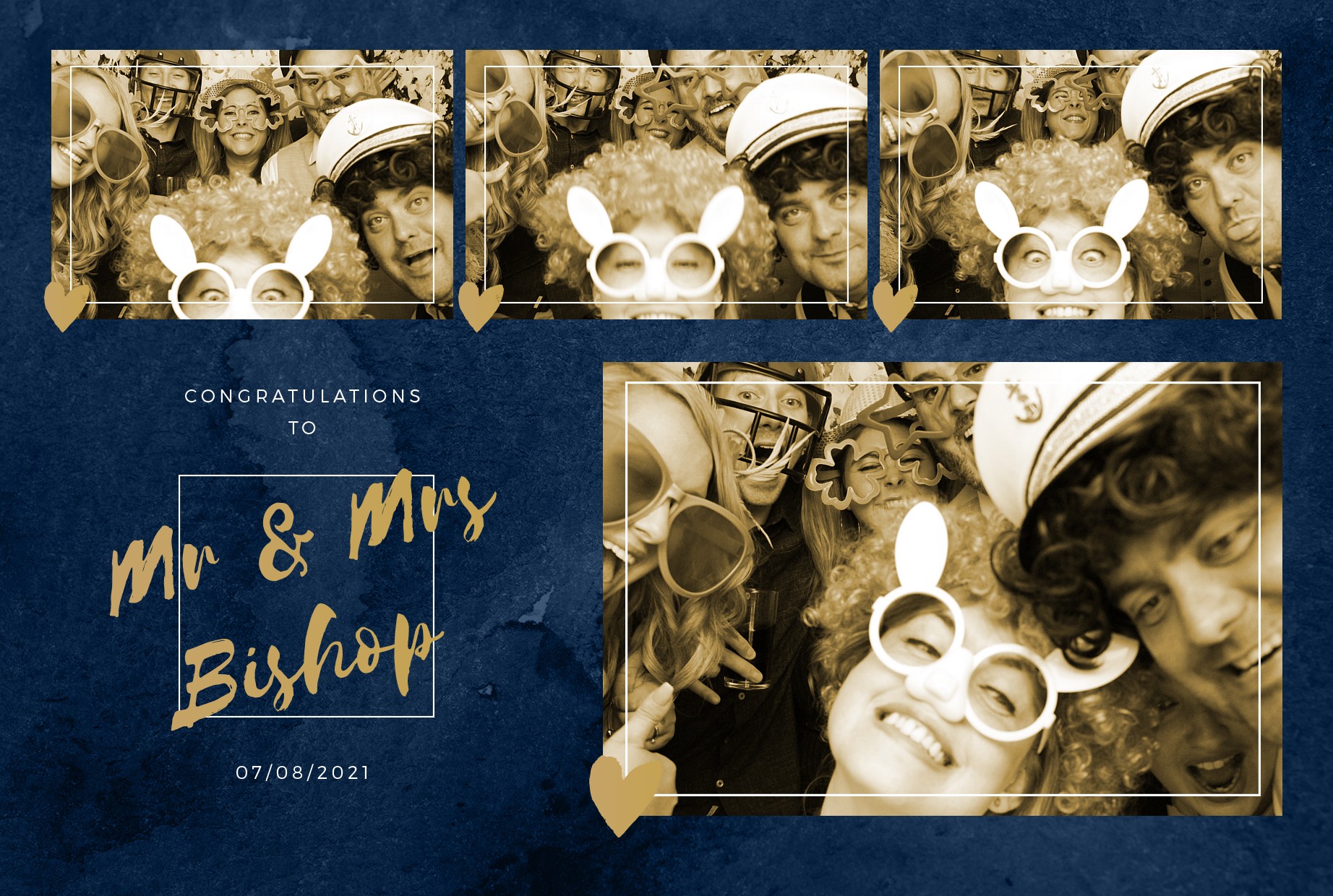 Mr & Mrs Bishop's Wedding | View more photos from the event at gallery.myphotoboothexperience.co.uk/u/MyPhotoBoothExperienceLtd/Mr-Mrs-Bishops-Wedding