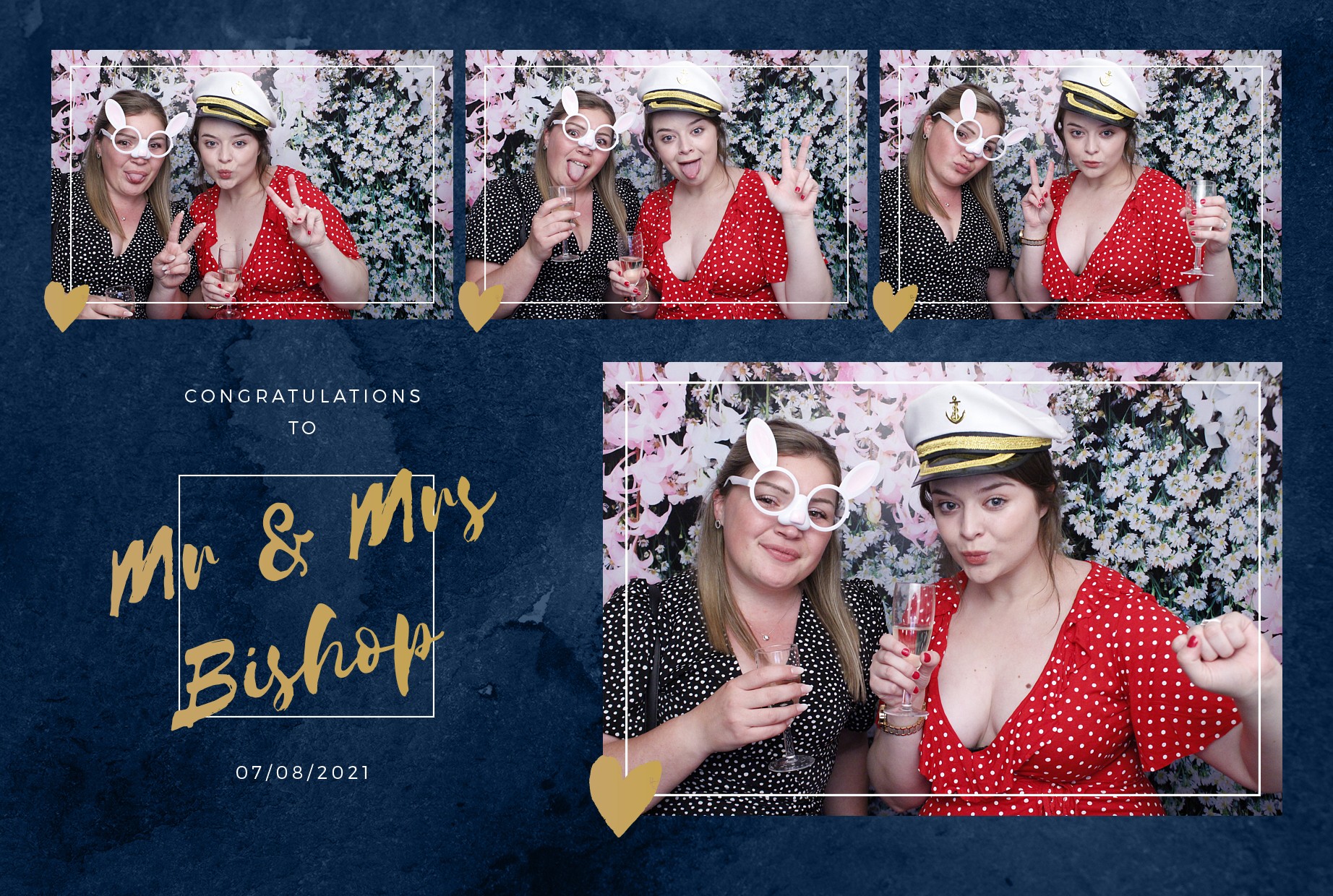 Mr & Mrs Bishop's Wedding | View more photos from the event at gallery.myphotoboothexperience.co.uk/u/MyPhotoBoothExperienceLtd/Mr-Mrs-Bishops-Wedding