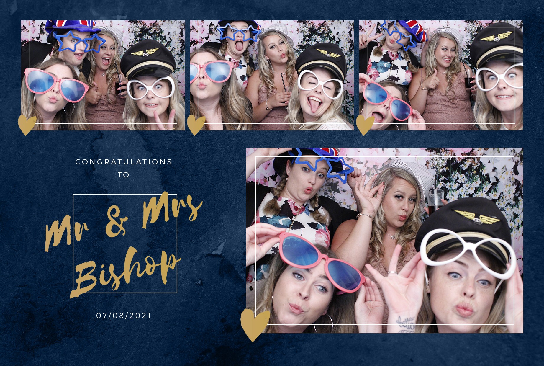 Mr & Mrs Bishop's Wedding | View more photos from the event at gallery.myphotoboothexperience.co.uk/u/MyPhotoBoothExperienceLtd/Mr-Mrs-Bishops-Wedding