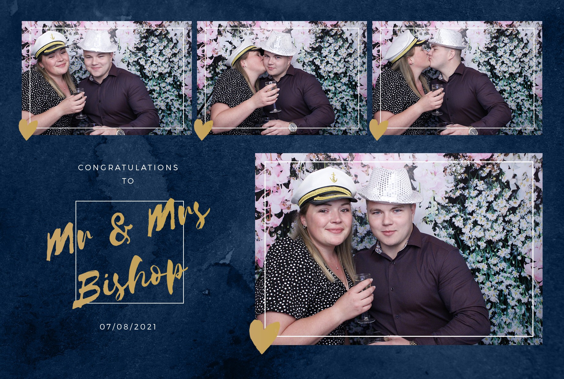 Mr & Mrs Bishop's Wedding | View more photos from the event at gallery.myphotoboothexperience.co.uk/u/MyPhotoBoothExperienceLtd/Mr-Mrs-Bishops-Wedding