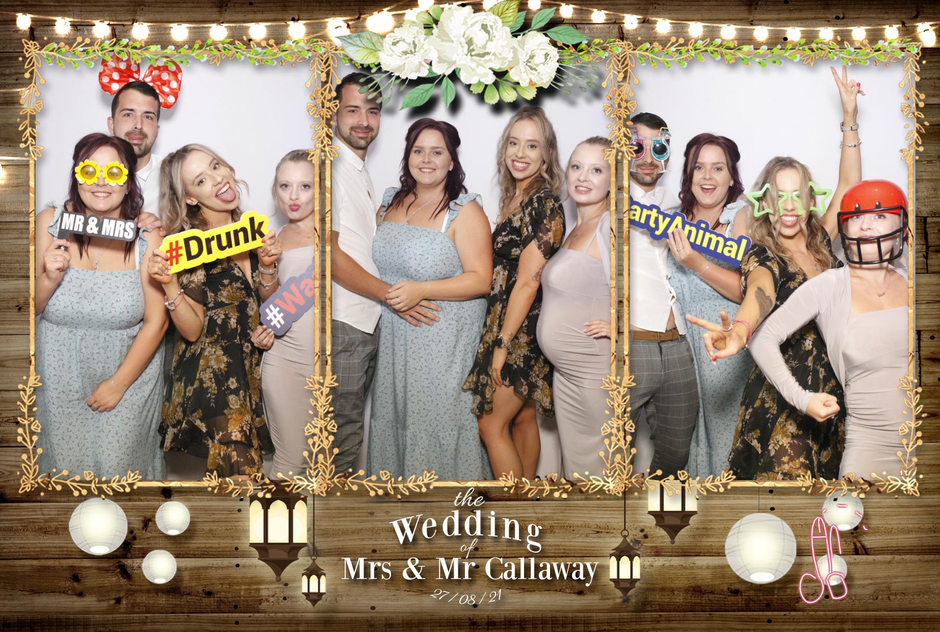Mr & Mrs Callaway Wedding | View more photos from the event at gallery.myphotoboothexperience.co.uk/u/MyPhotoBoothExperienceLtd/Mr-Mrs-Callaway-Wedding