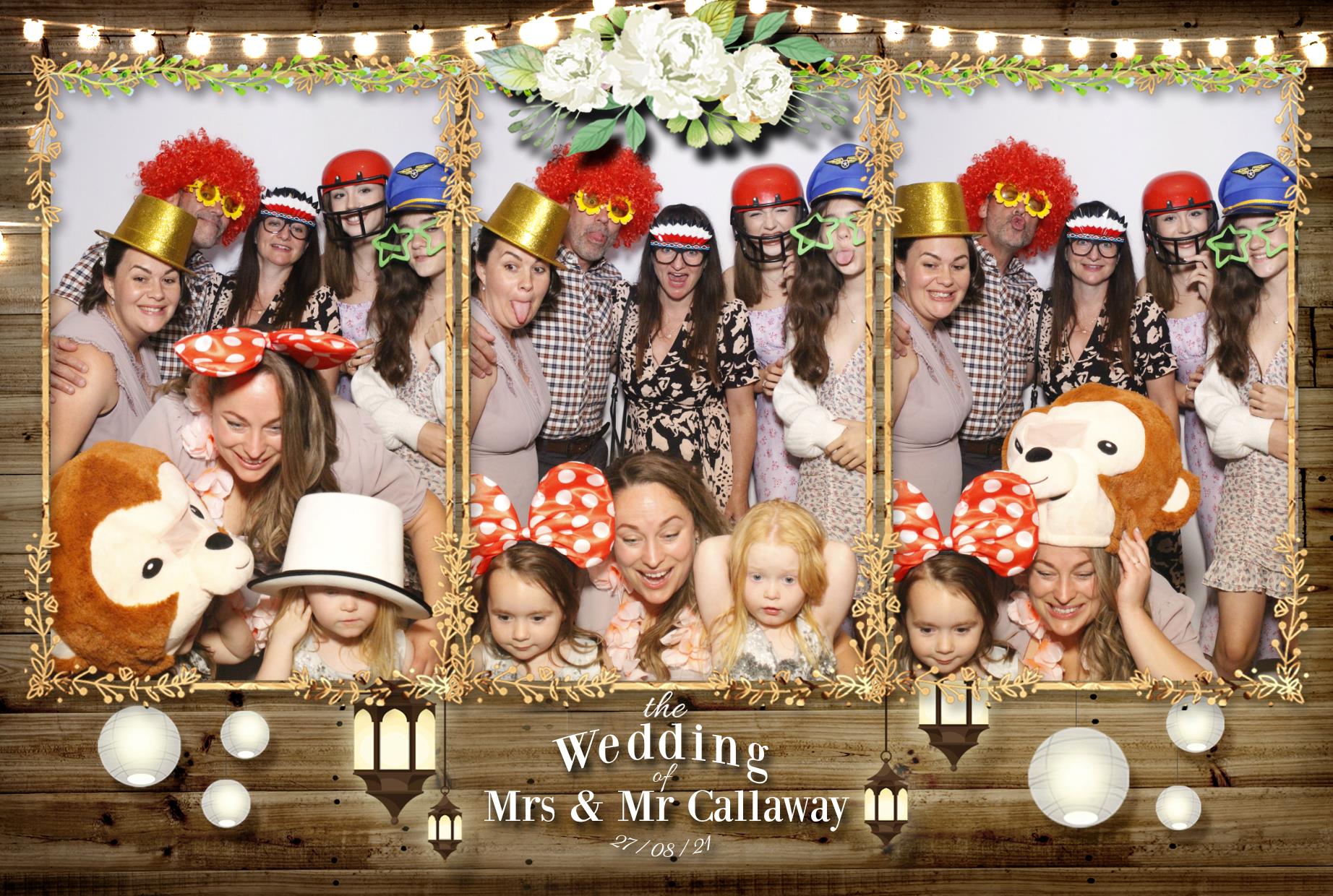 Mr & Mrs Callaway Wedding | View more photos from the event at gallery.myphotoboothexperience.co.uk/u/MyPhotoBoothExperienceLtd/Mr-Mrs-Callaway-Wedding