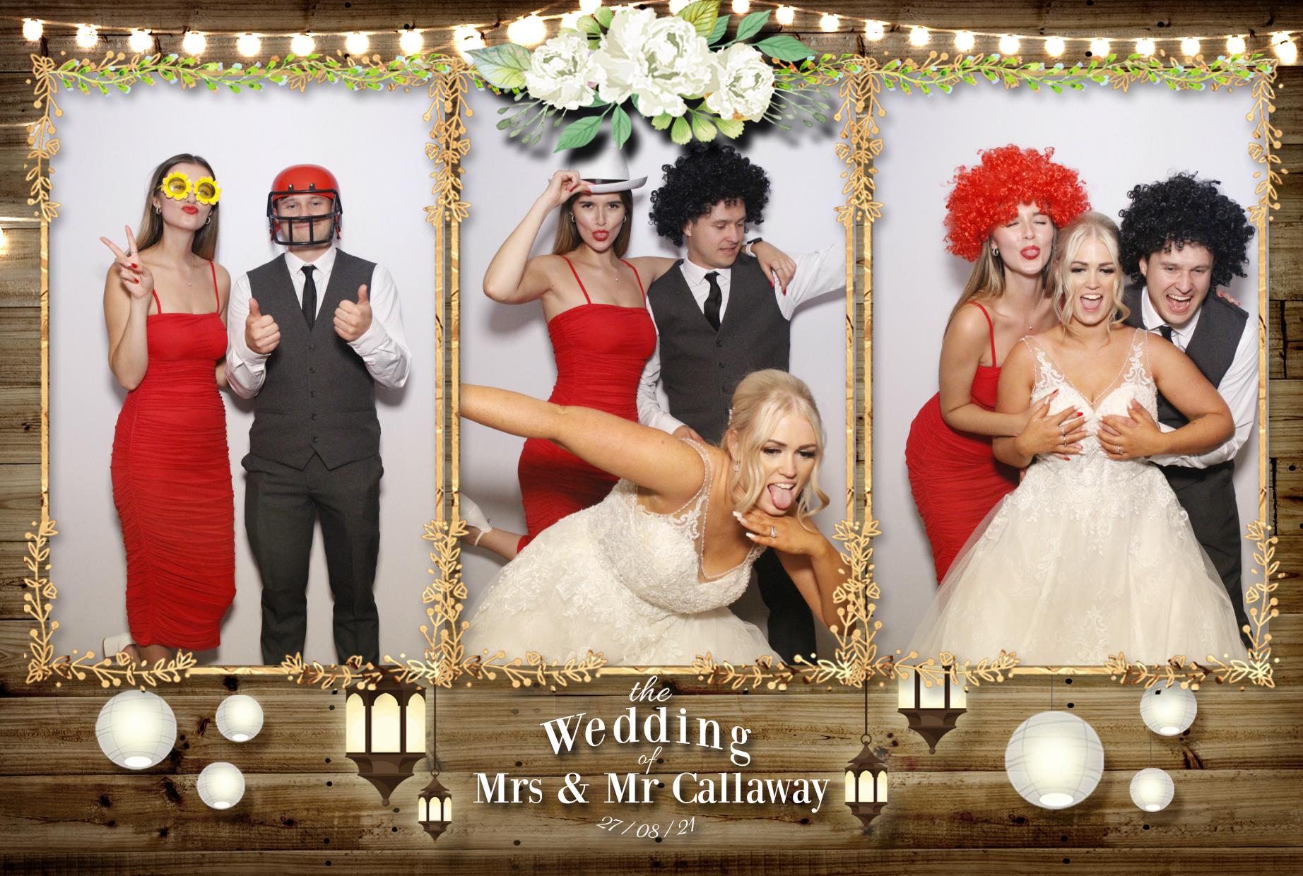 Mr & Mrs Callaway Wedding | View more photos from the event at gallery.myphotoboothexperience.co.uk/u/MyPhotoBoothExperienceLtd/Mr-Mrs-Callaway-Wedding