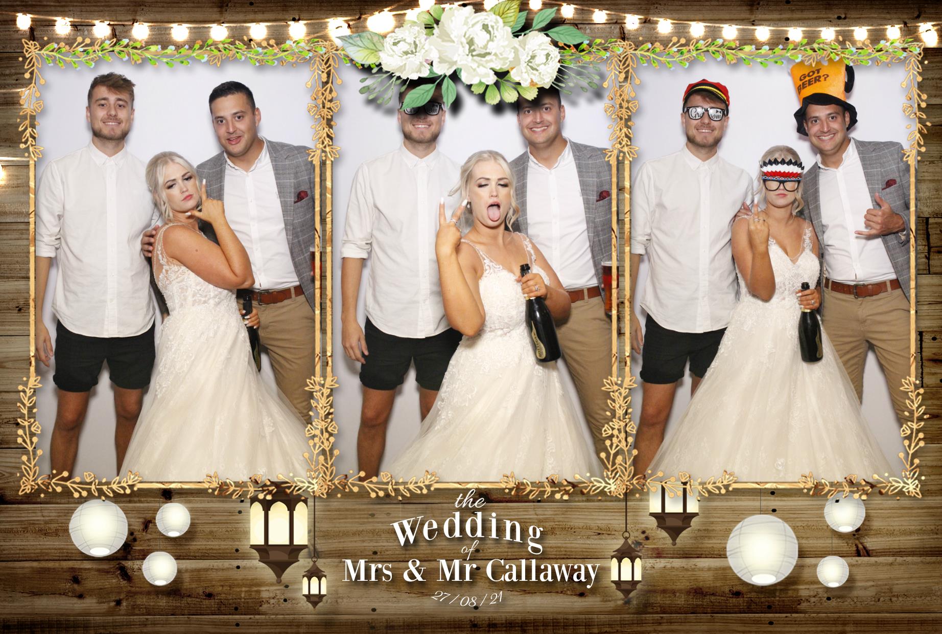 Mr & Mrs Callaway Wedding | View more photos from the event at gallery.myphotoboothexperience.co.uk/u/MyPhotoBoothExperienceLtd/Mr-Mrs-Callaway-Wedding
