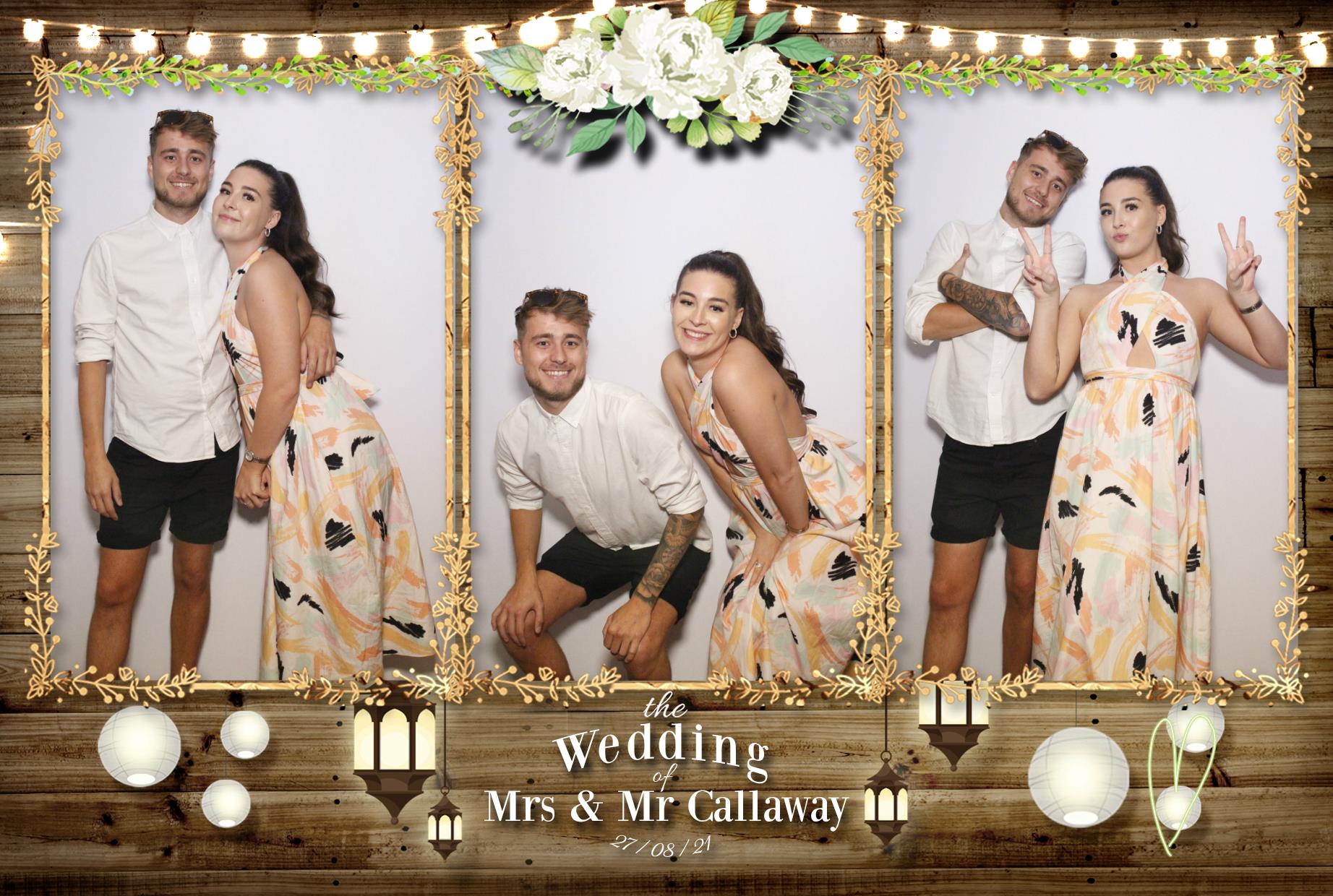 Mr & Mrs Callaway Wedding | View more photos from the event at gallery.myphotoboothexperience.co.uk/u/MyPhotoBoothExperienceLtd/Mr-Mrs-Callaway-Wedding
