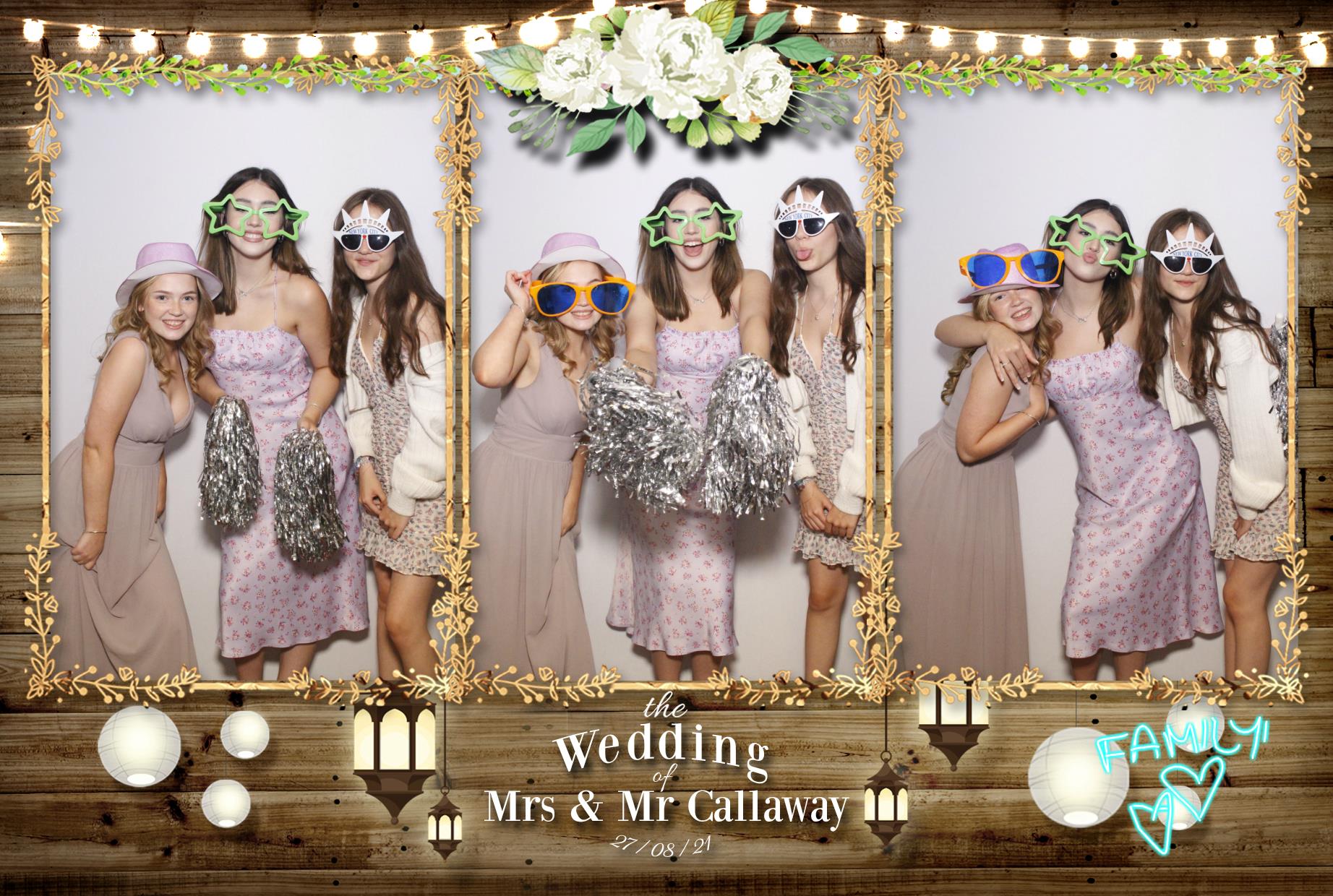 Mr & Mrs Callaway Wedding | View more photos from the event at gallery.myphotoboothexperience.co.uk/u/MyPhotoBoothExperienceLtd/Mr-Mrs-Callaway-Wedding