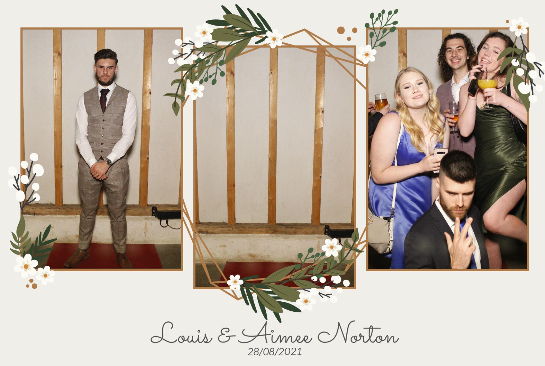 Mr & Mrs Norton | View more photos from the event at gallery.myphotoboothexperience.co.uk/u/MyPhotoBoothExperienceLtd/Mr-Mrs-Norton