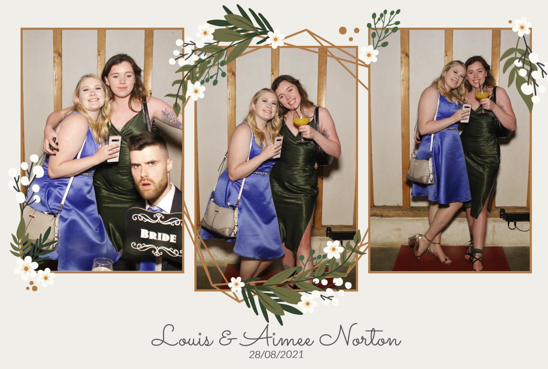 Mr & Mrs Norton | View more photos from the event at gallery.myphotoboothexperience.co.uk/u/MyPhotoBoothExperienceLtd/Mr-Mrs-Norton