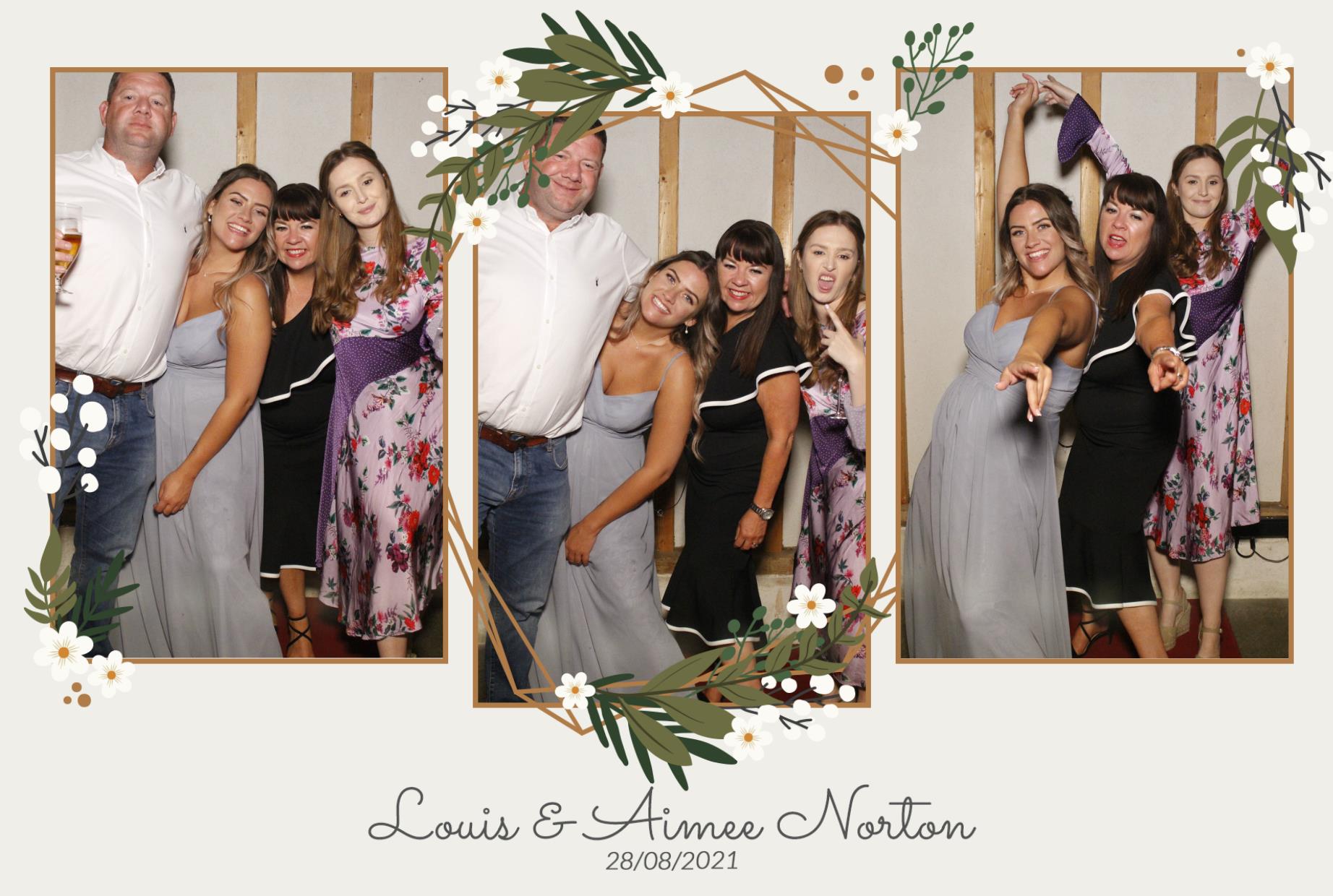 Mr & Mrs Norton | View more photos from the event at gallery.myphotoboothexperience.co.uk/u/MyPhotoBoothExperienceLtd/Mr-Mrs-Norton