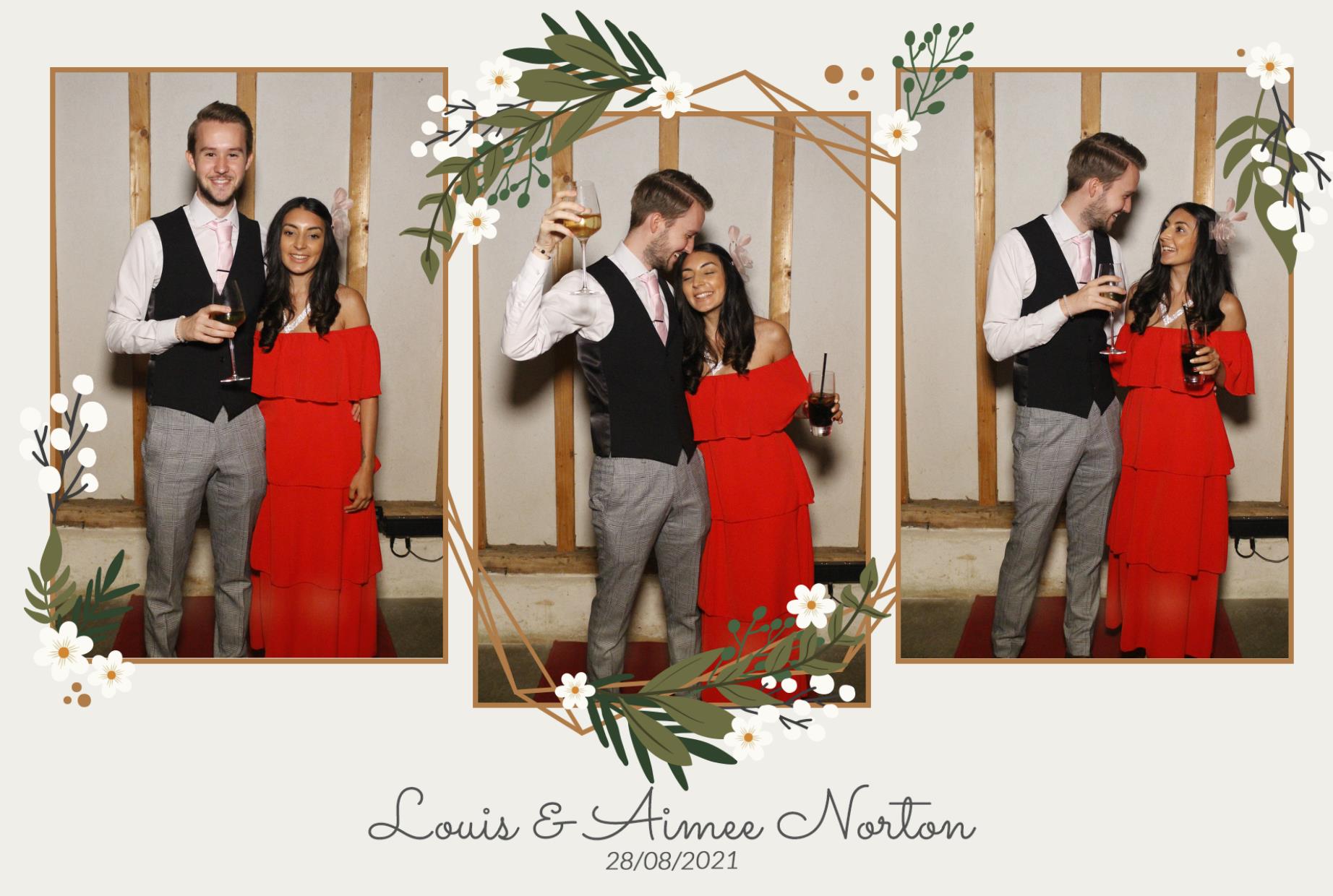 Mr & Mrs Norton | View more photos from the event at gallery.myphotoboothexperience.co.uk/u/MyPhotoBoothExperienceLtd/Mr-Mrs-Norton