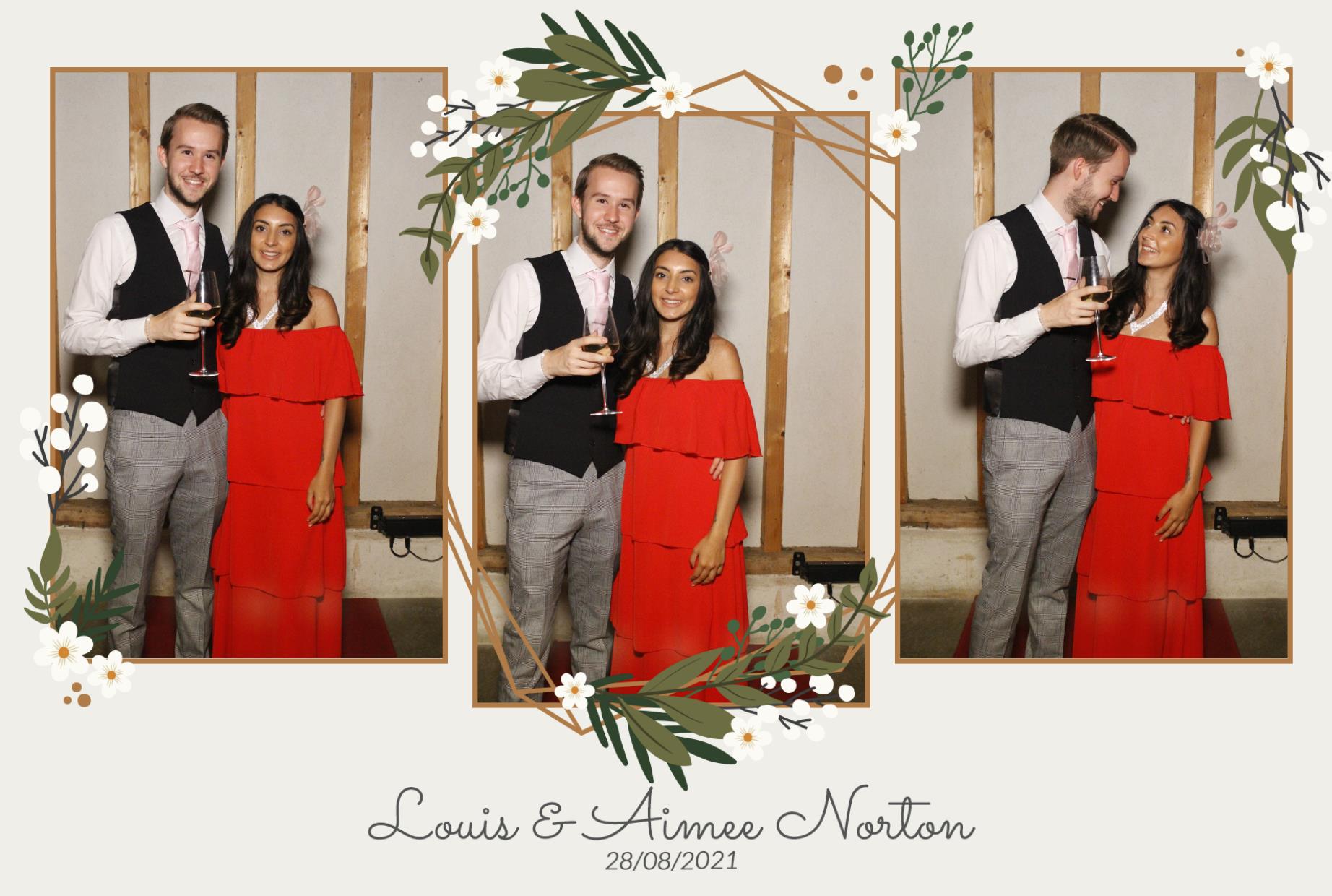 Mr & Mrs Norton | View more photos from the event at gallery.myphotoboothexperience.co.uk/u/MyPhotoBoothExperienceLtd/Mr-Mrs-Norton