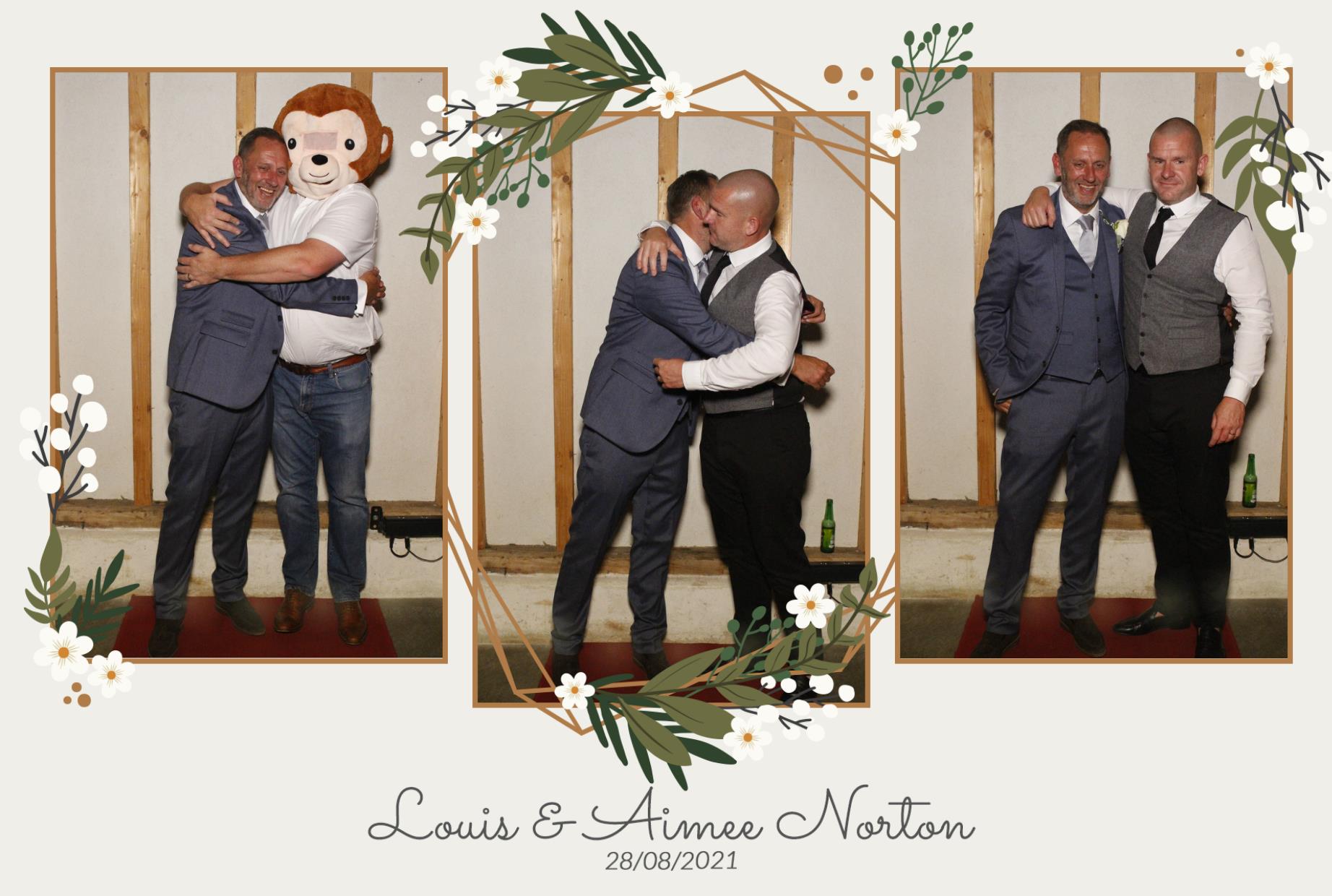 Mr & Mrs Norton | View more photos from the event at gallery.myphotoboothexperience.co.uk/u/MyPhotoBoothExperienceLtd/Mr-Mrs-Norton