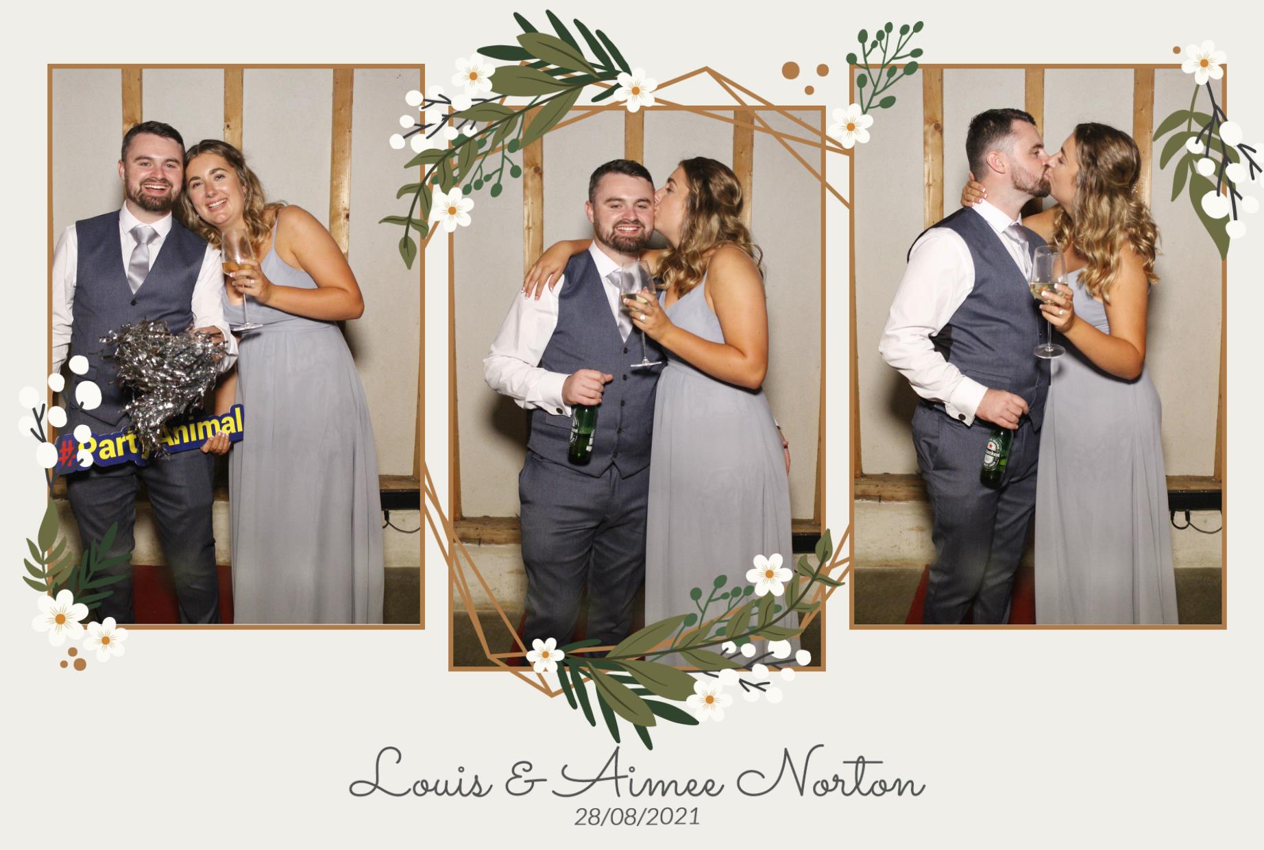 Mr & Mrs Norton | View more photos from the event at gallery.myphotoboothexperience.co.uk/u/MyPhotoBoothExperienceLtd/Mr-Mrs-Norton