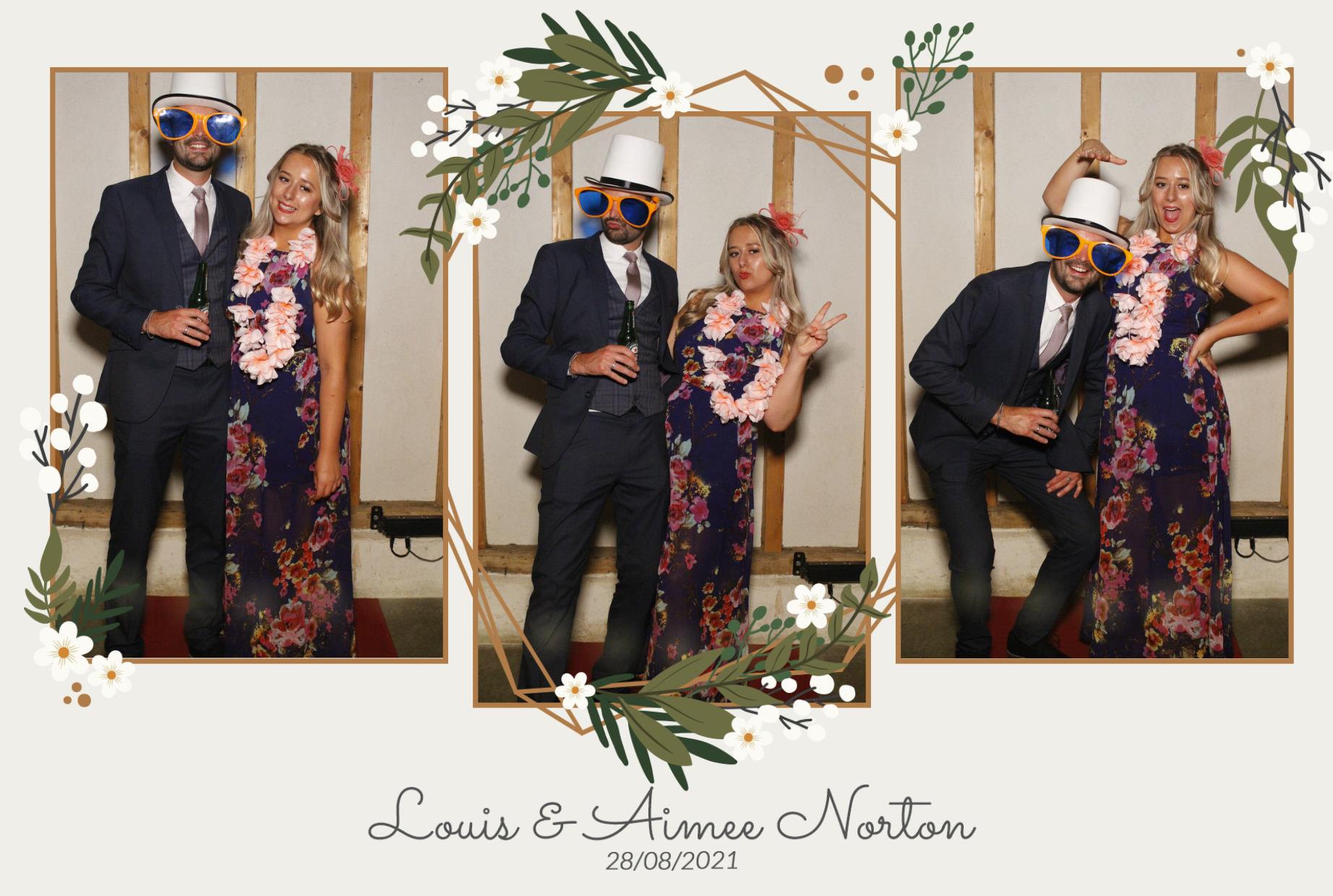 Mr & Mrs Norton | View more photos from the event at gallery.myphotoboothexperience.co.uk/u/MyPhotoBoothExperienceLtd/Mr-Mrs-Norton