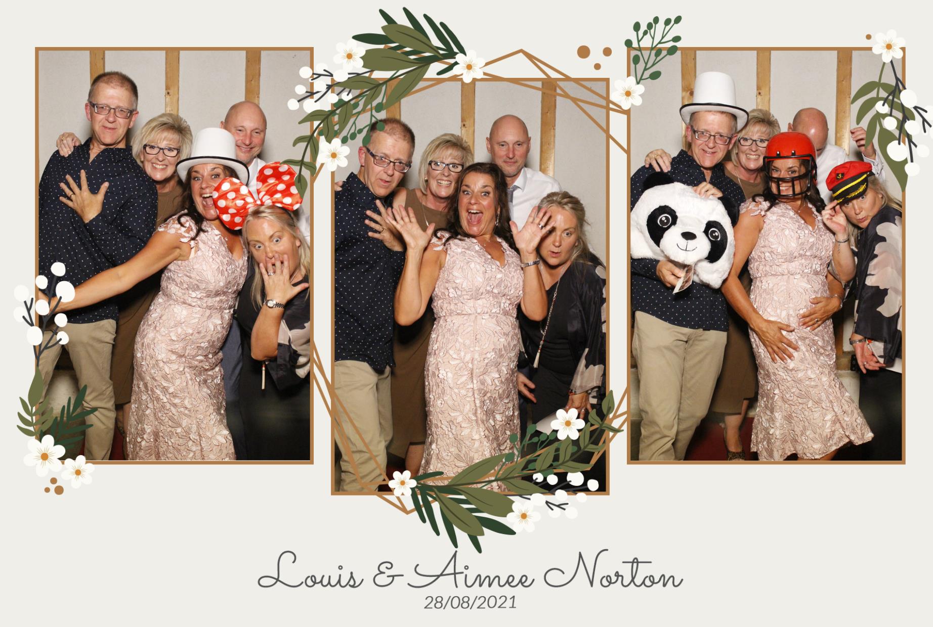 Mr & Mrs Norton | View more photos from the event at gallery.myphotoboothexperience.co.uk/u/MyPhotoBoothExperienceLtd/Mr-Mrs-Norton
