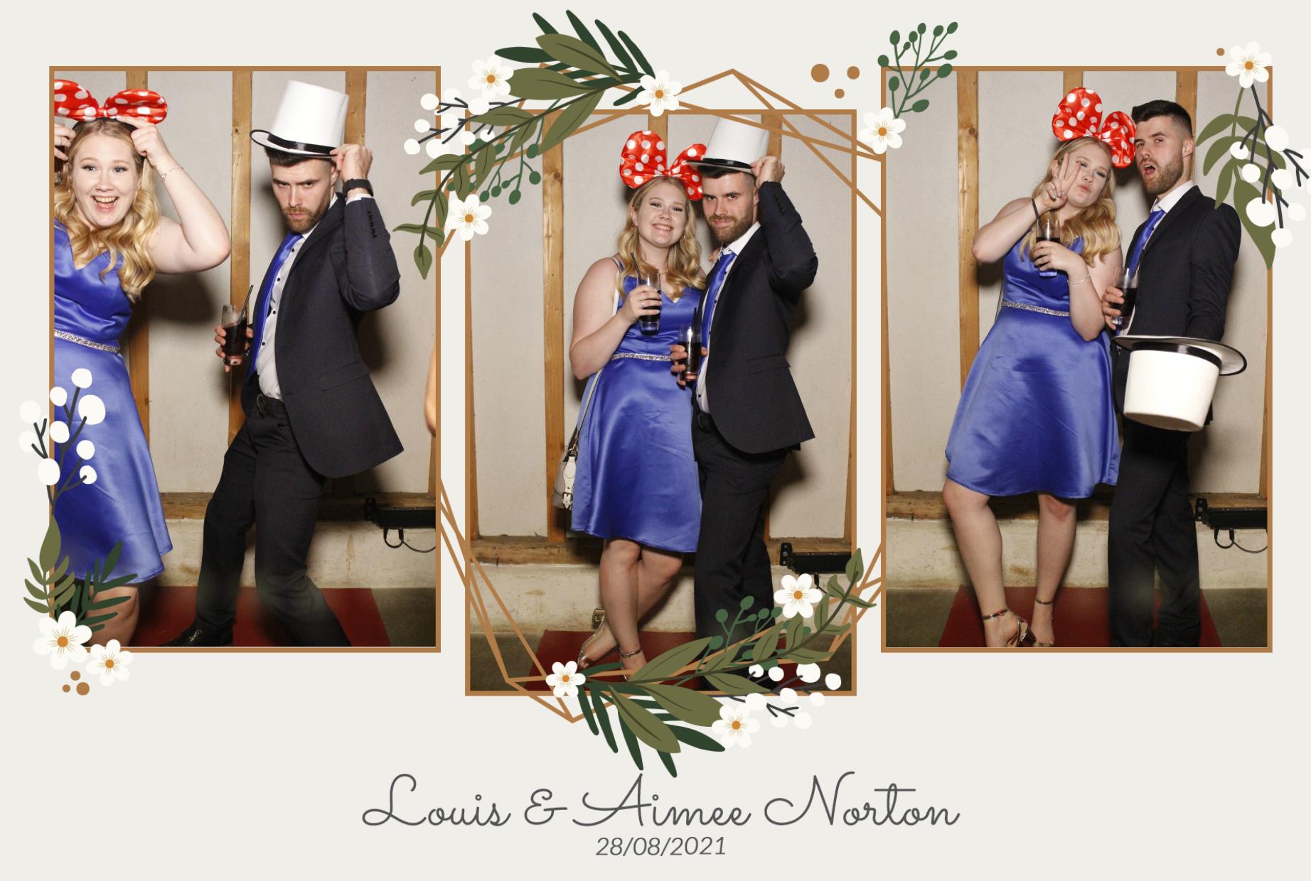 Mr & Mrs Norton | View more photos from the event at gallery.myphotoboothexperience.co.uk/u/MyPhotoBoothExperienceLtd/Mr-Mrs-Norton