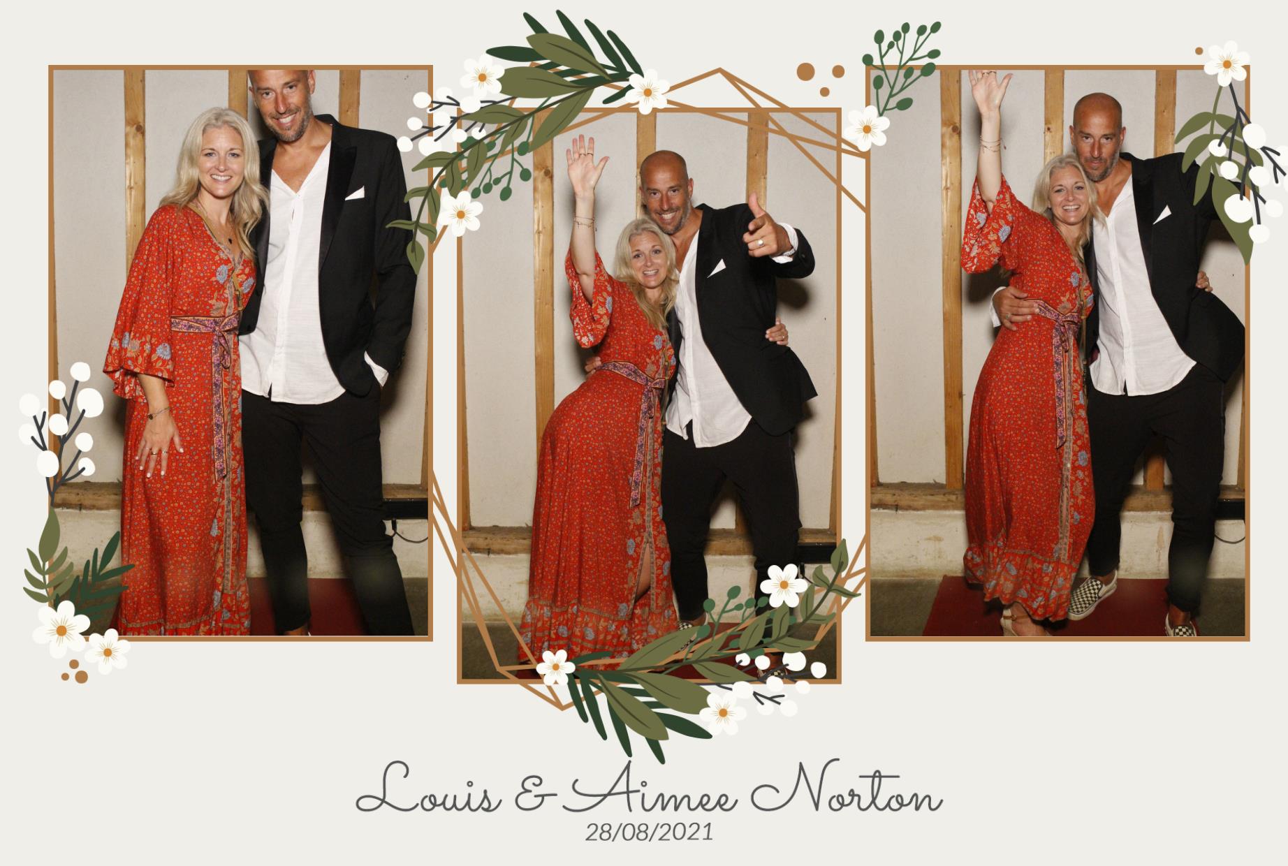 Mr & Mrs Norton | View more photos from the event at gallery.myphotoboothexperience.co.uk/u/MyPhotoBoothExperienceLtd/Mr-Mrs-Norton