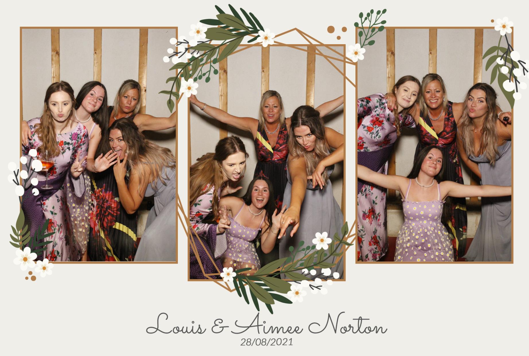 Mr & Mrs Norton | View more photos from the event at gallery.myphotoboothexperience.co.uk/u/MyPhotoBoothExperienceLtd/Mr-Mrs-Norton