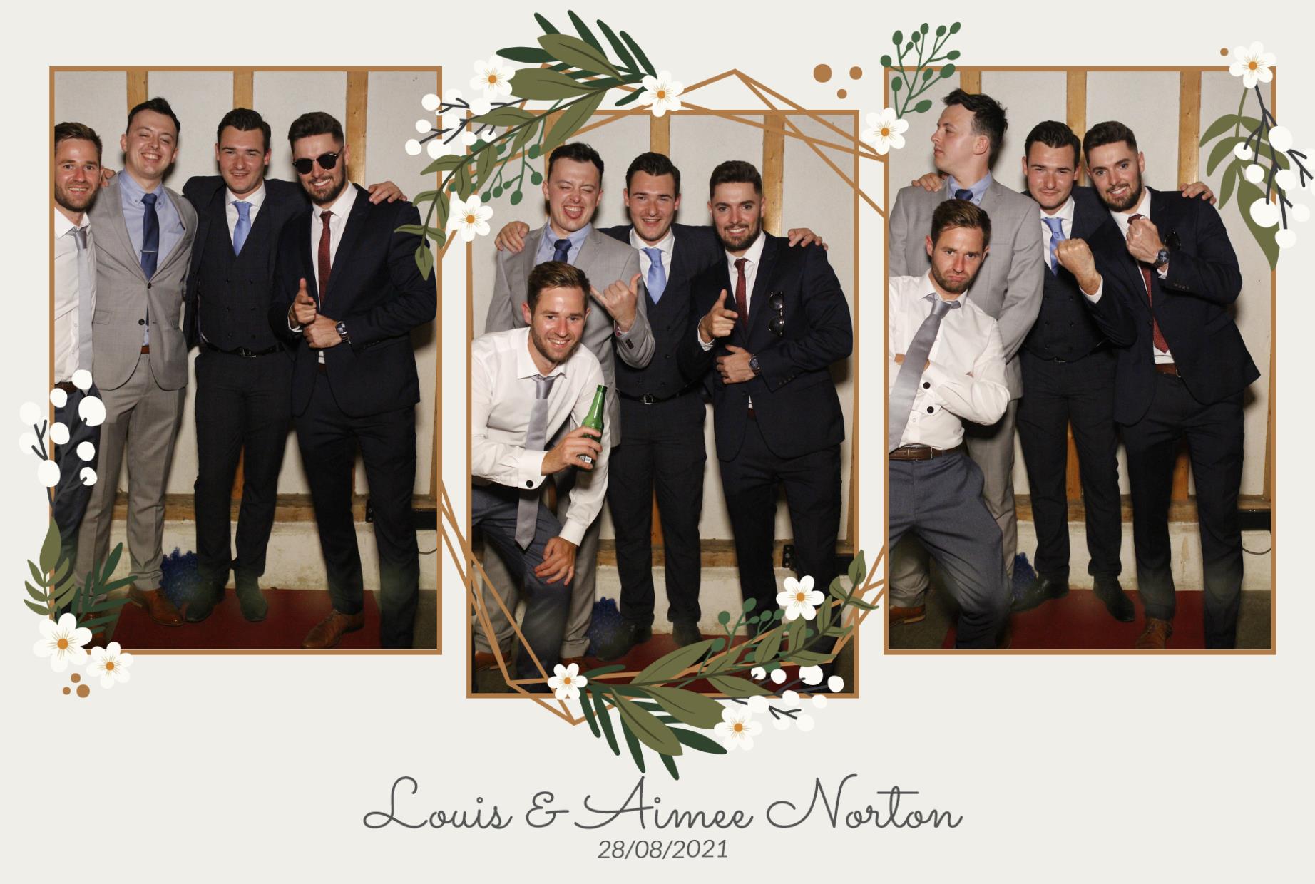 Mr & Mrs Norton | View more photos from the event at gallery.myphotoboothexperience.co.uk/u/MyPhotoBoothExperienceLtd/Mr-Mrs-Norton