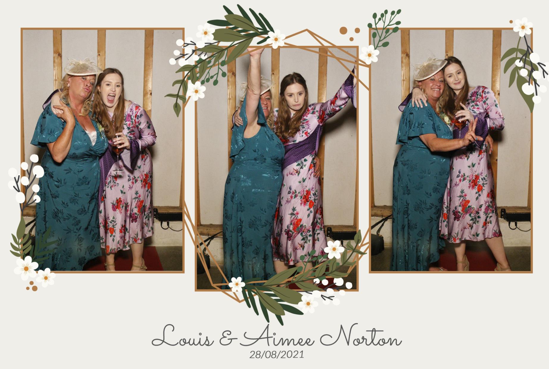 Mr & Mrs Norton | View more photos from the event at gallery.myphotoboothexperience.co.uk/u/MyPhotoBoothExperienceLtd/Mr-Mrs-Norton